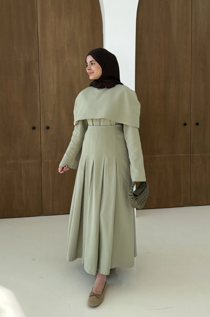 6023 GİYDİRMELİ TAKIM YEŞİL