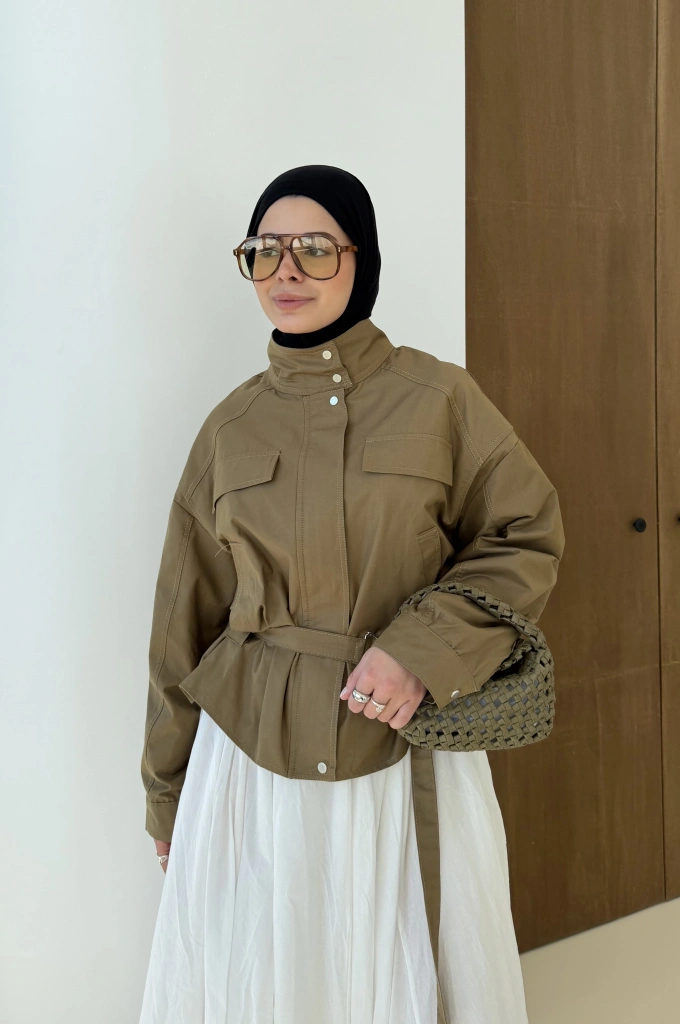 PREMİUM KEMERLİ ZR CEKET TRENÇ