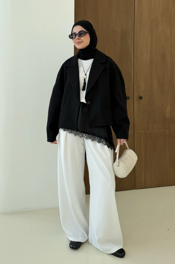 00 KRL PREMİUM CEKET BLAZER siyah