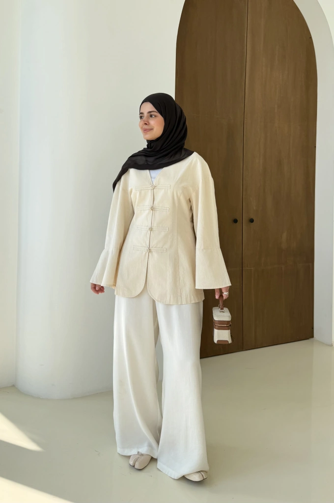 5498 BİRİT DTY BLUZ NATURAL