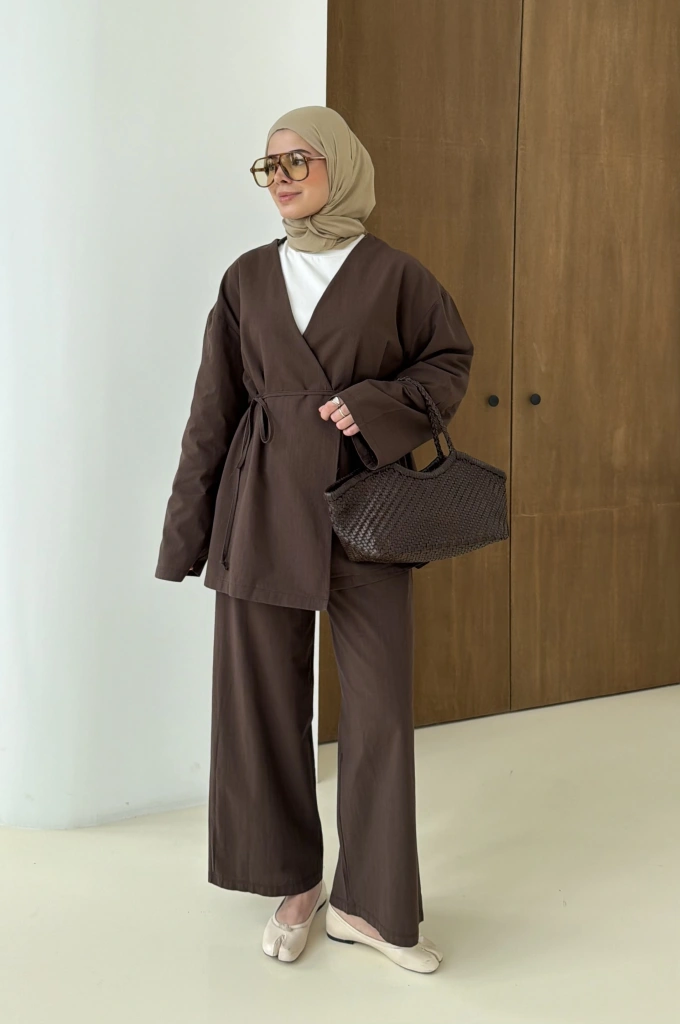 8968 KİMONO KETEN TAKIM