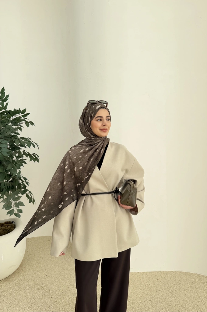 7673 POLEVİSKON CEKET TAŞ