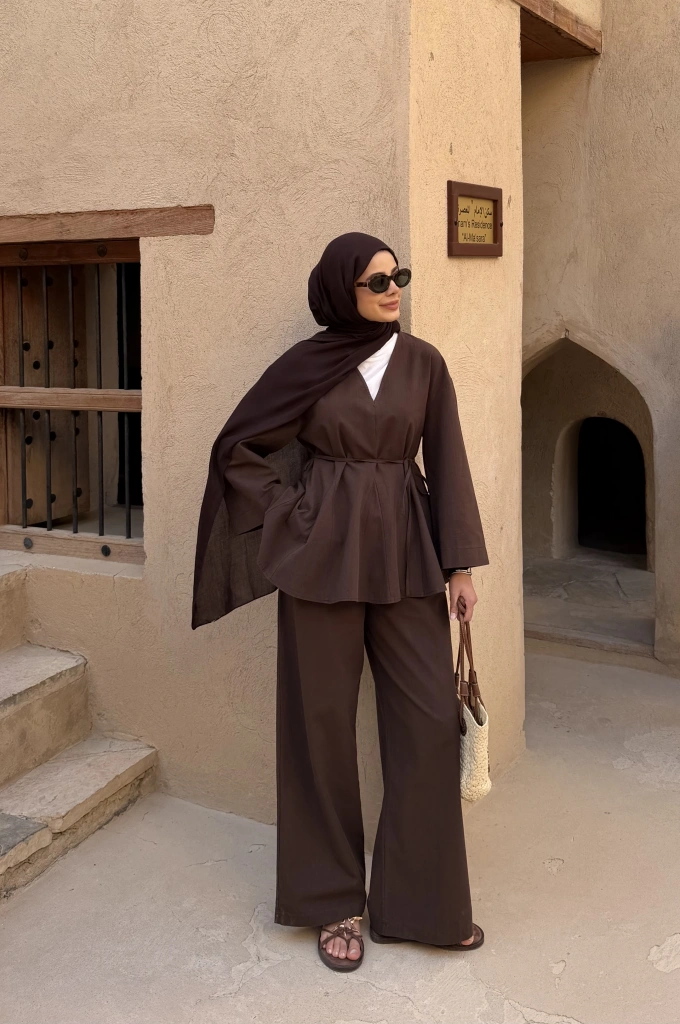 8975 V UMMAN KETEN TAKIM KAHVE