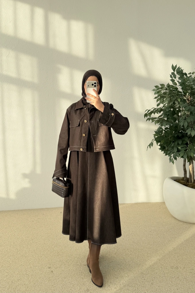 CEKET JİLE ELBİSE TAKIM