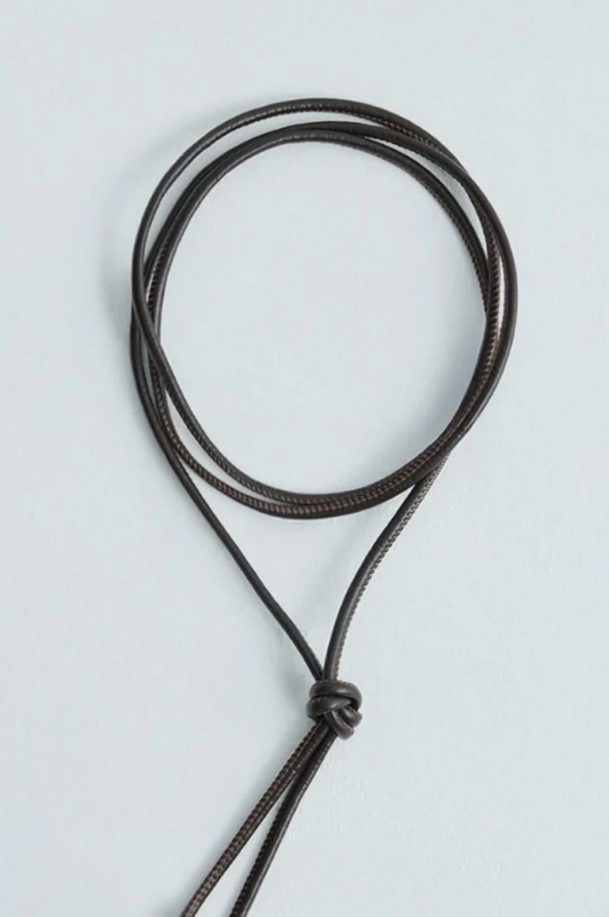 DERİ İP KEMER ACI kahve