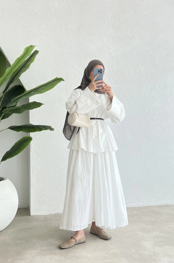 EKTRA MANŞETLİ SALAŞ GÖMLEK