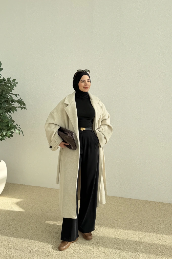 İTHAL YIRTMAÇLI PREMİUM KABAN bej