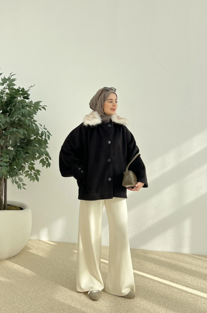 KABAN KÜRK YAKA İTHAL KUMAŞ (mt )