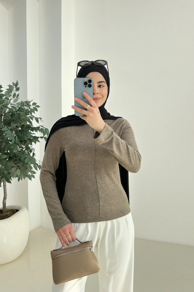 KAŞMİR YÜNLÜ DİLVN BODY yeşil