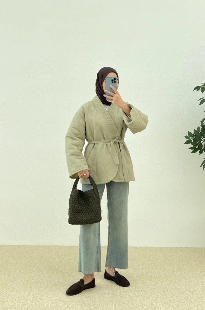 MEVSİMLİK KAPİTONE CEKET mint