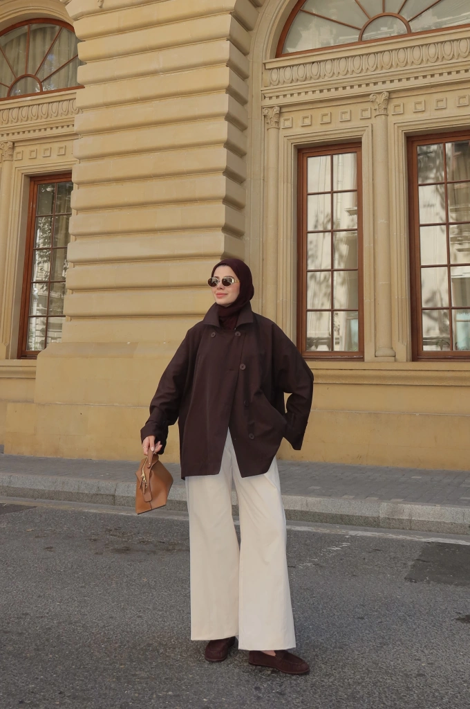 MNG TRENÇKOT acı kahve