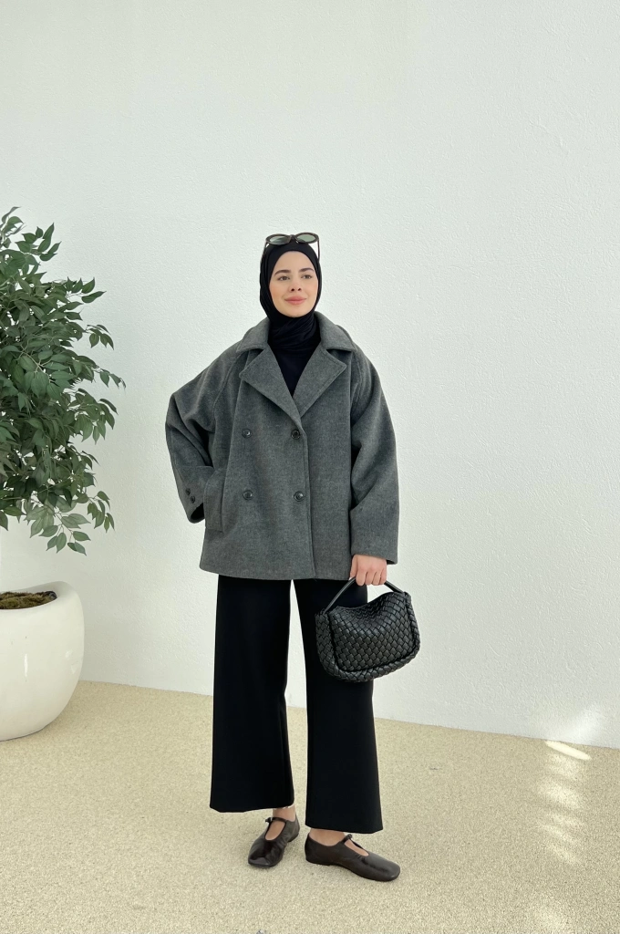 PREMİUM YÜN DOKUMA İTHAL KABAN antrasit