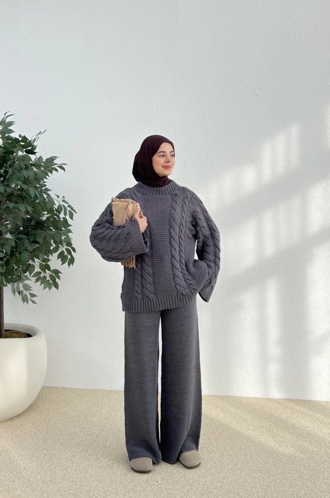 SAÇ ÖRGÜ PREMİUM TAKIM antrasti