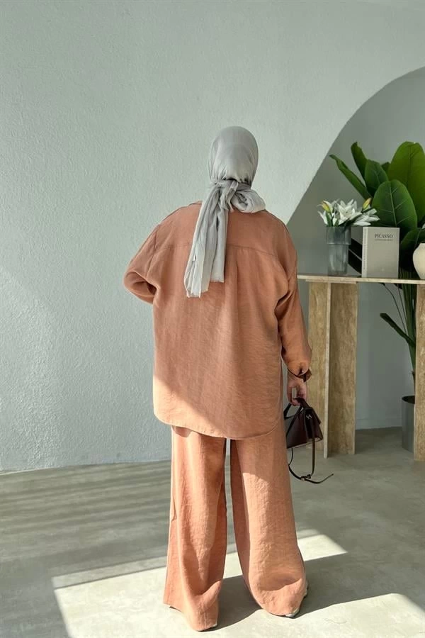 %100 KETEN PİNTEREST TAKIM kiremit