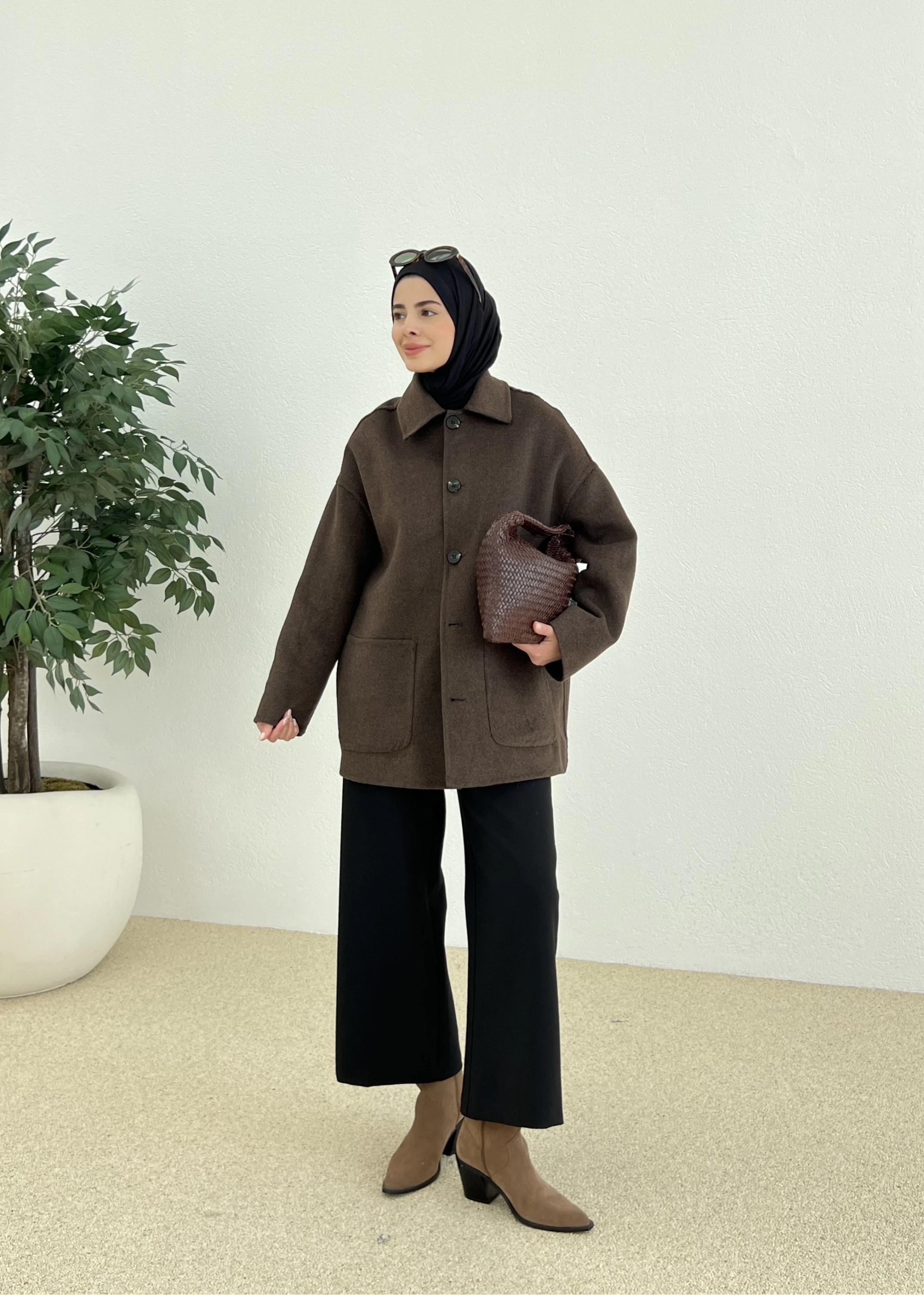 %100 YÜN KABAN CEKET