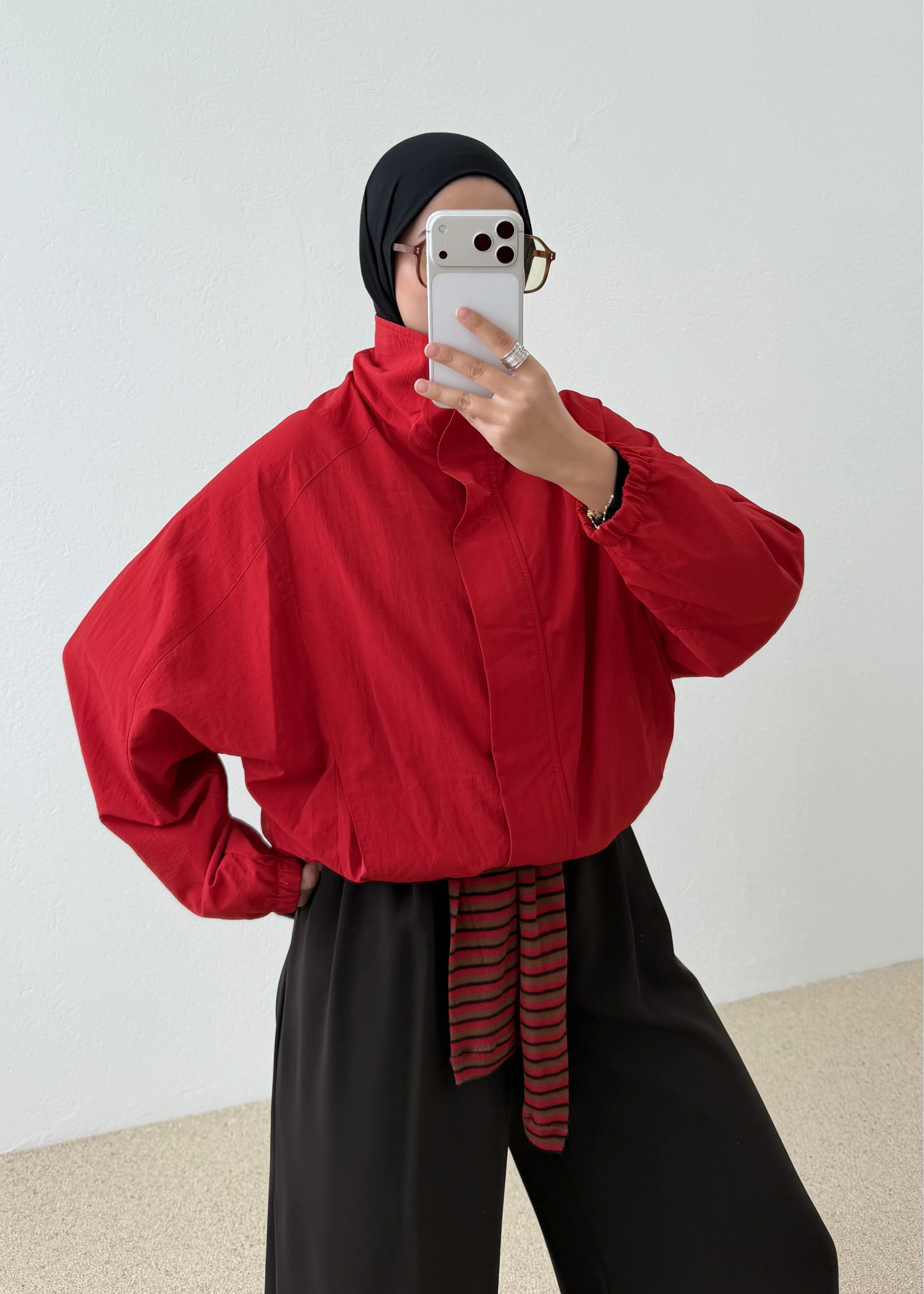 0 COOL BOMBER KIRMızı