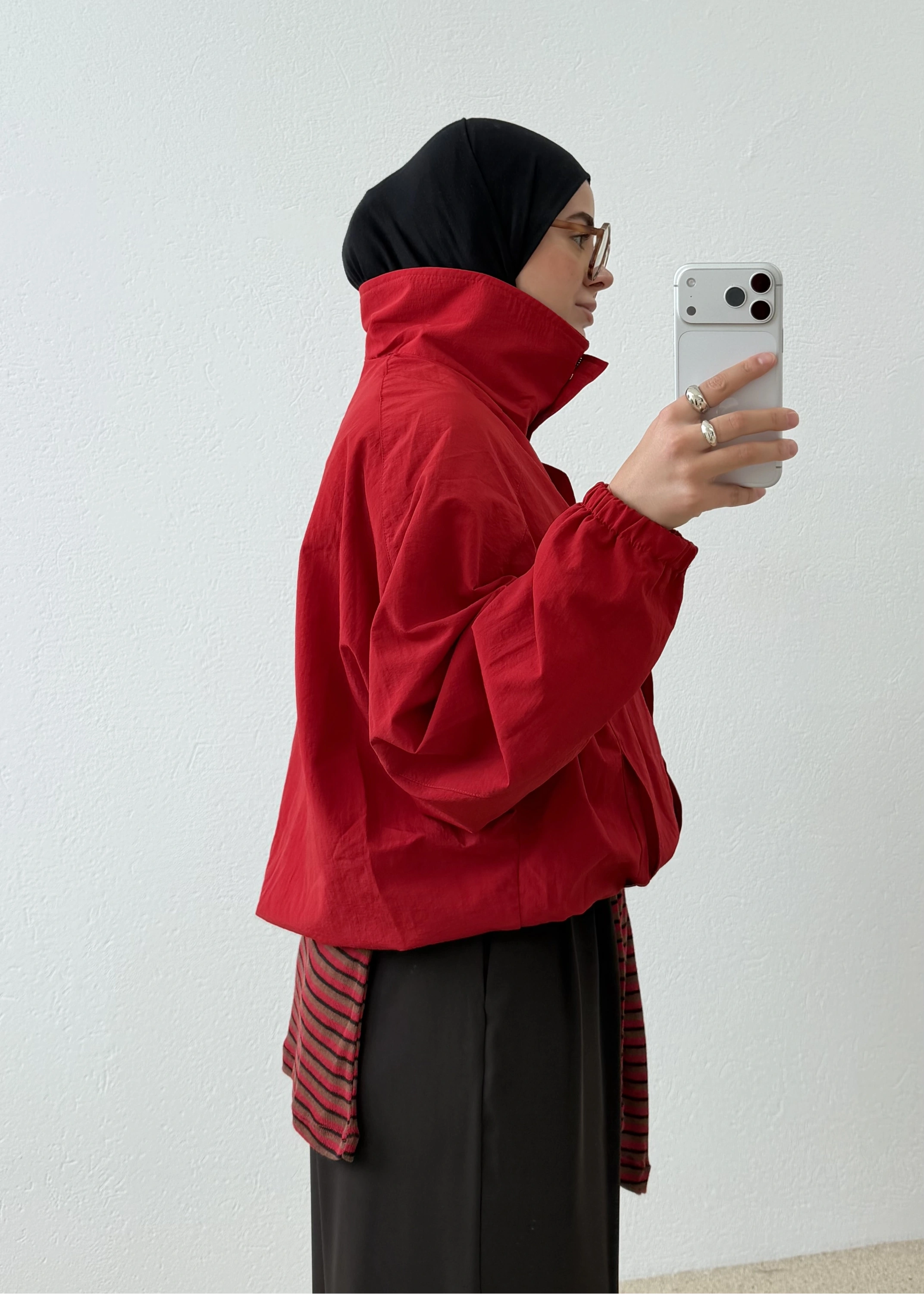 0 COOL BOMBER KIRMızı