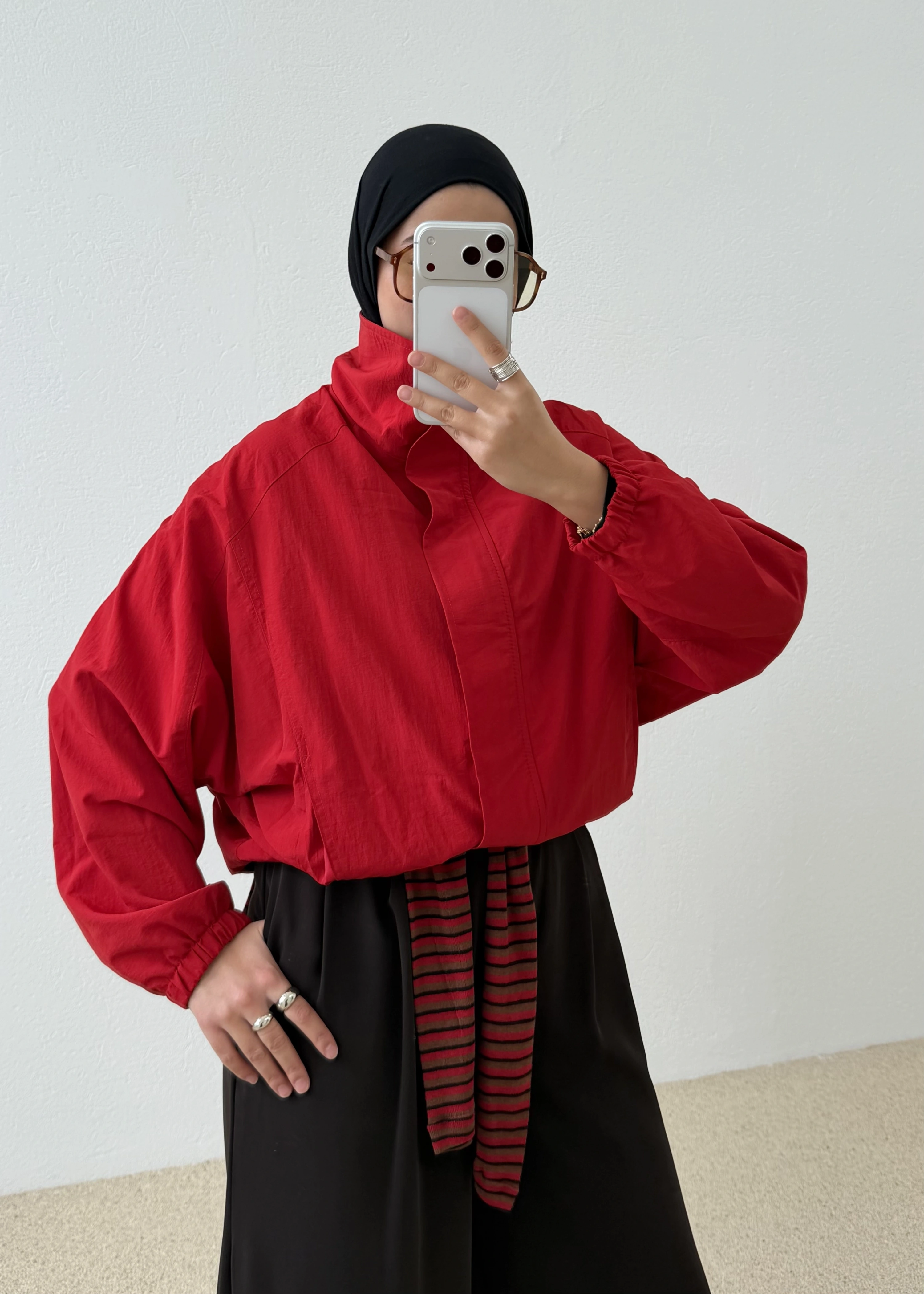 0 COOL BOMBER KIRMızı