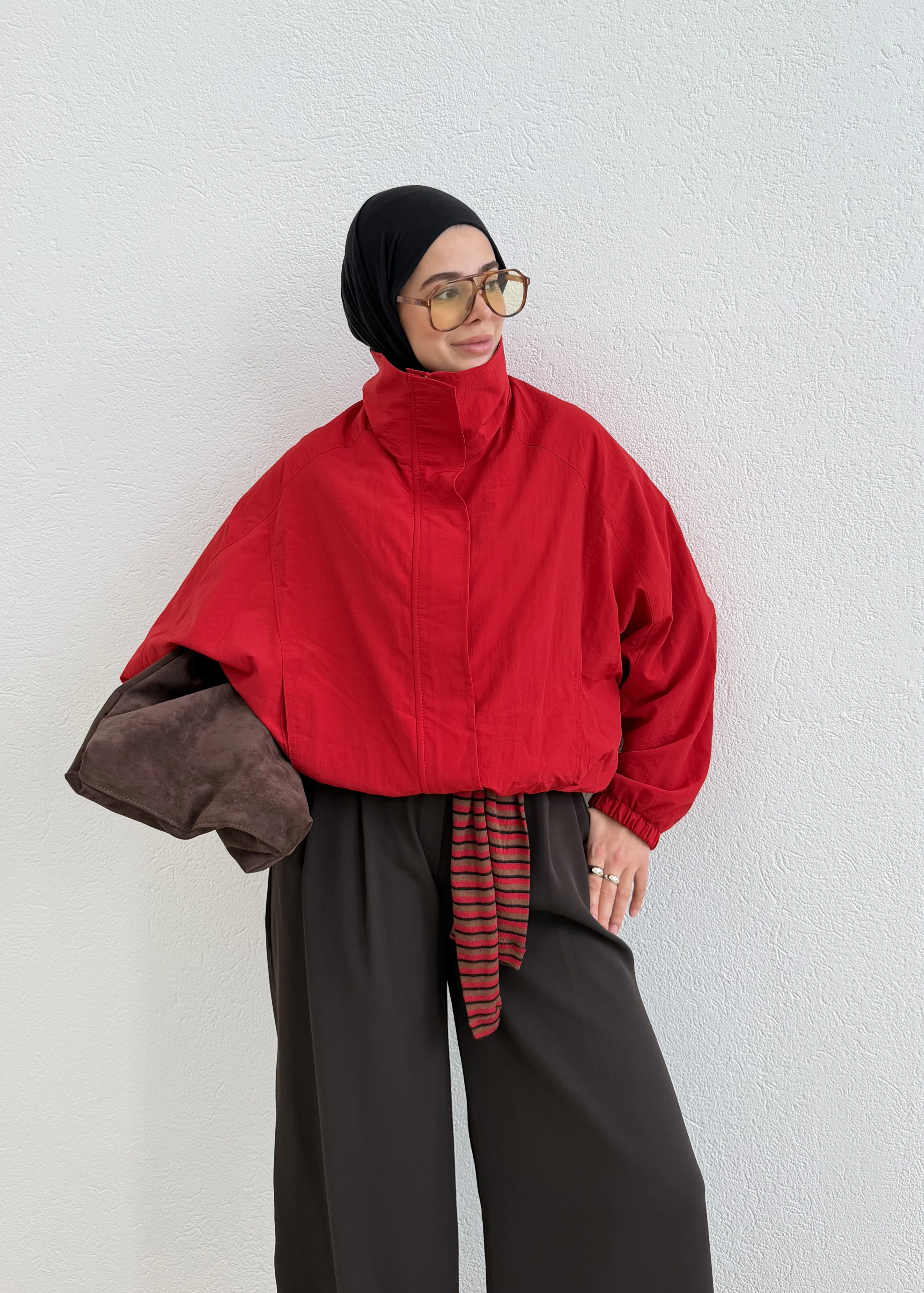 0 COOL BOMBER KIRMızı