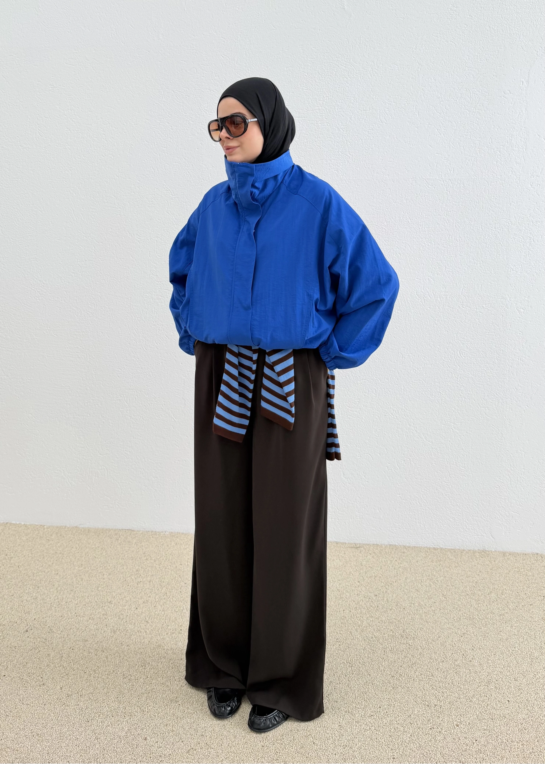 0 COOL BOMBER SAKS MAVİ