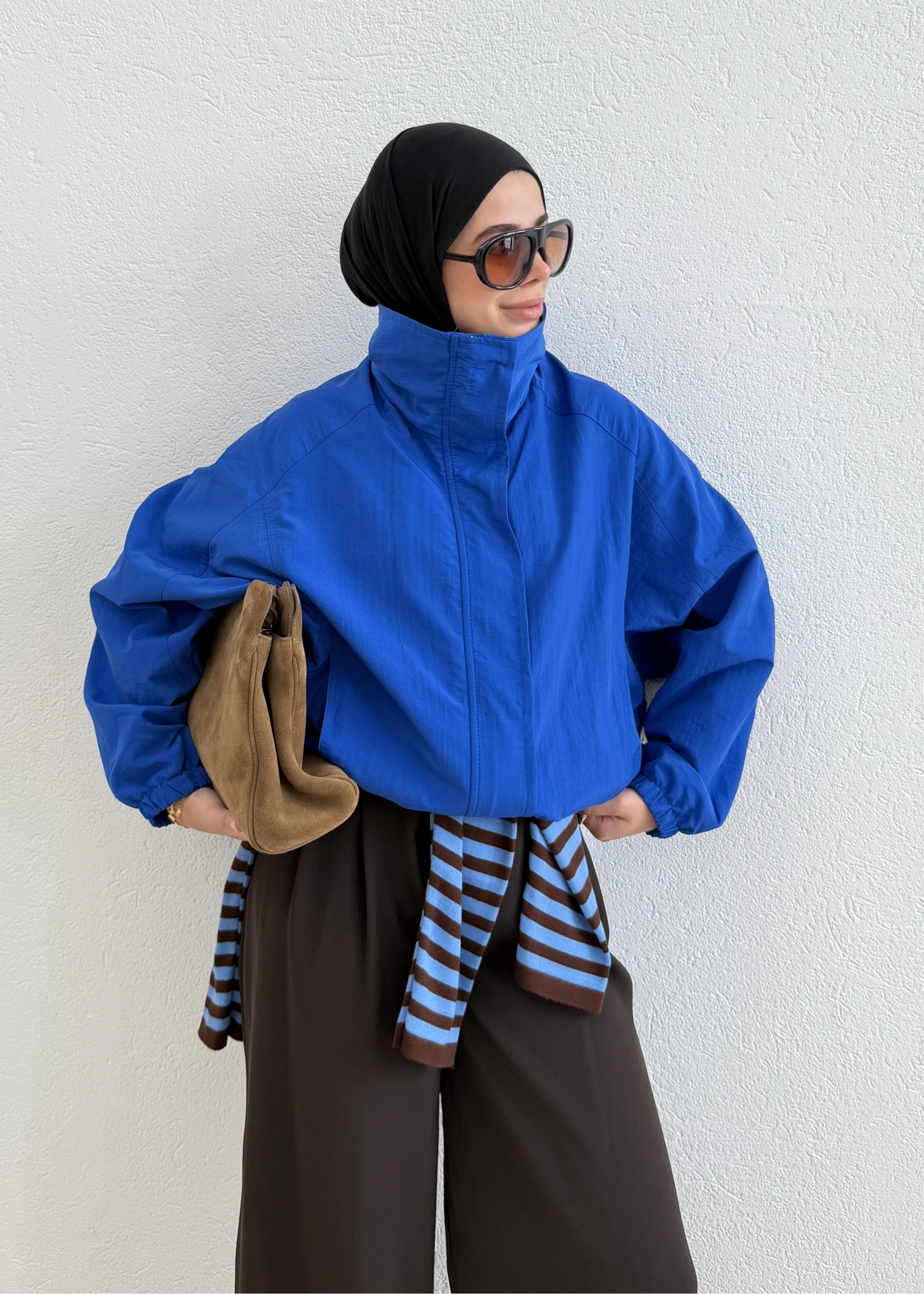 0 COOL BOMBER SAKS MAVİ