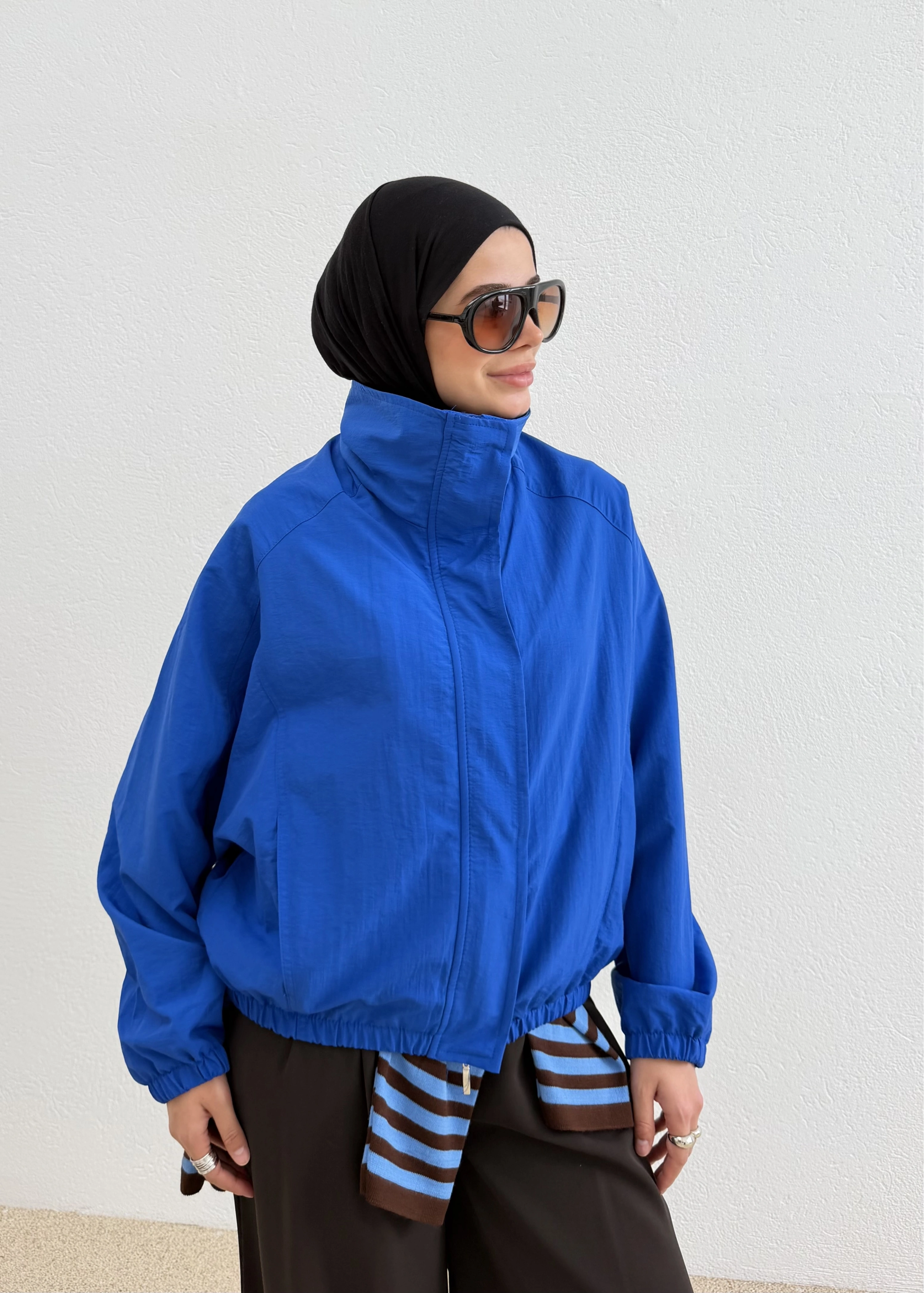 0 COOL BOMBER SAKS MAVİ