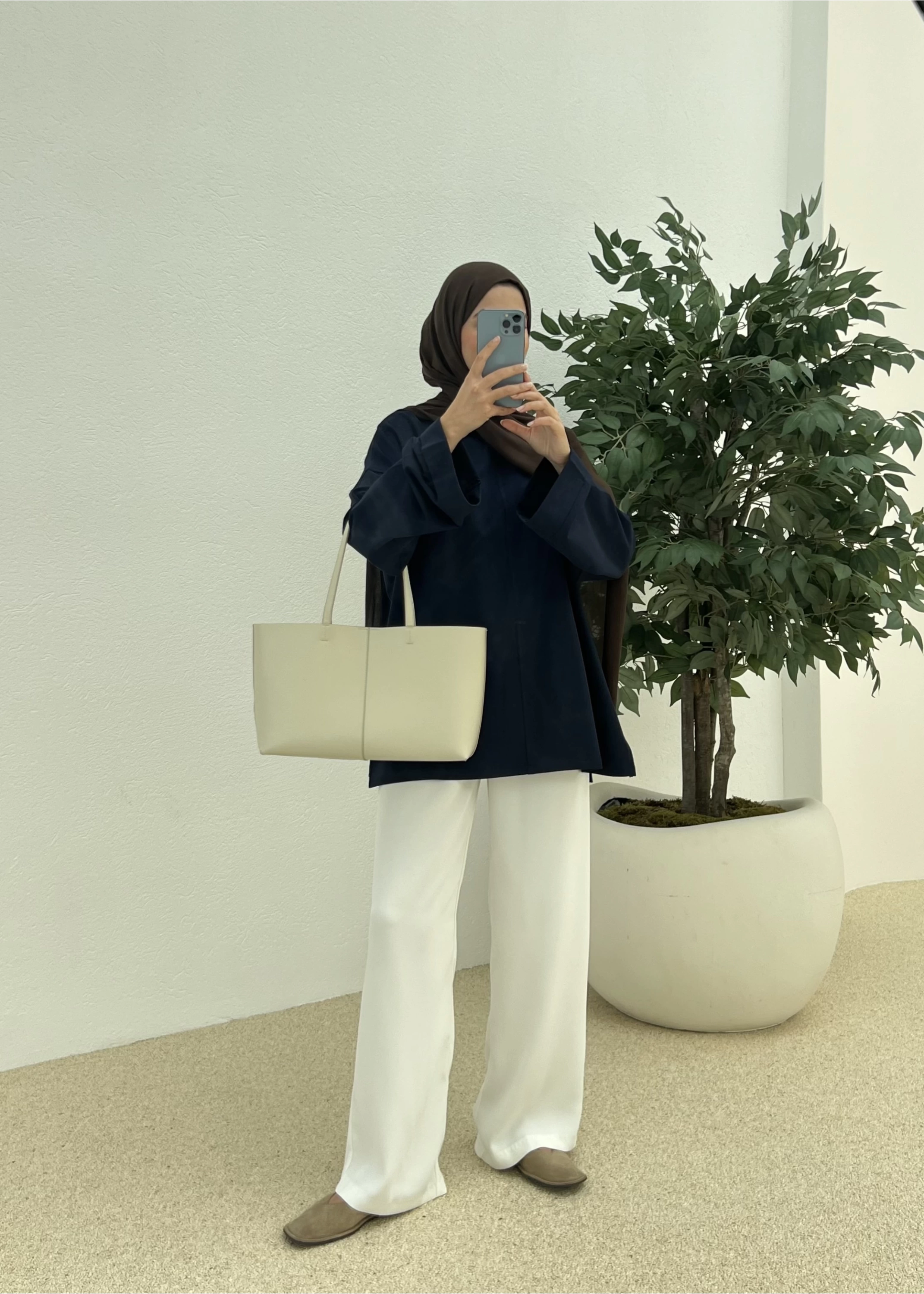 Yazlık basic sweat (lacivert)