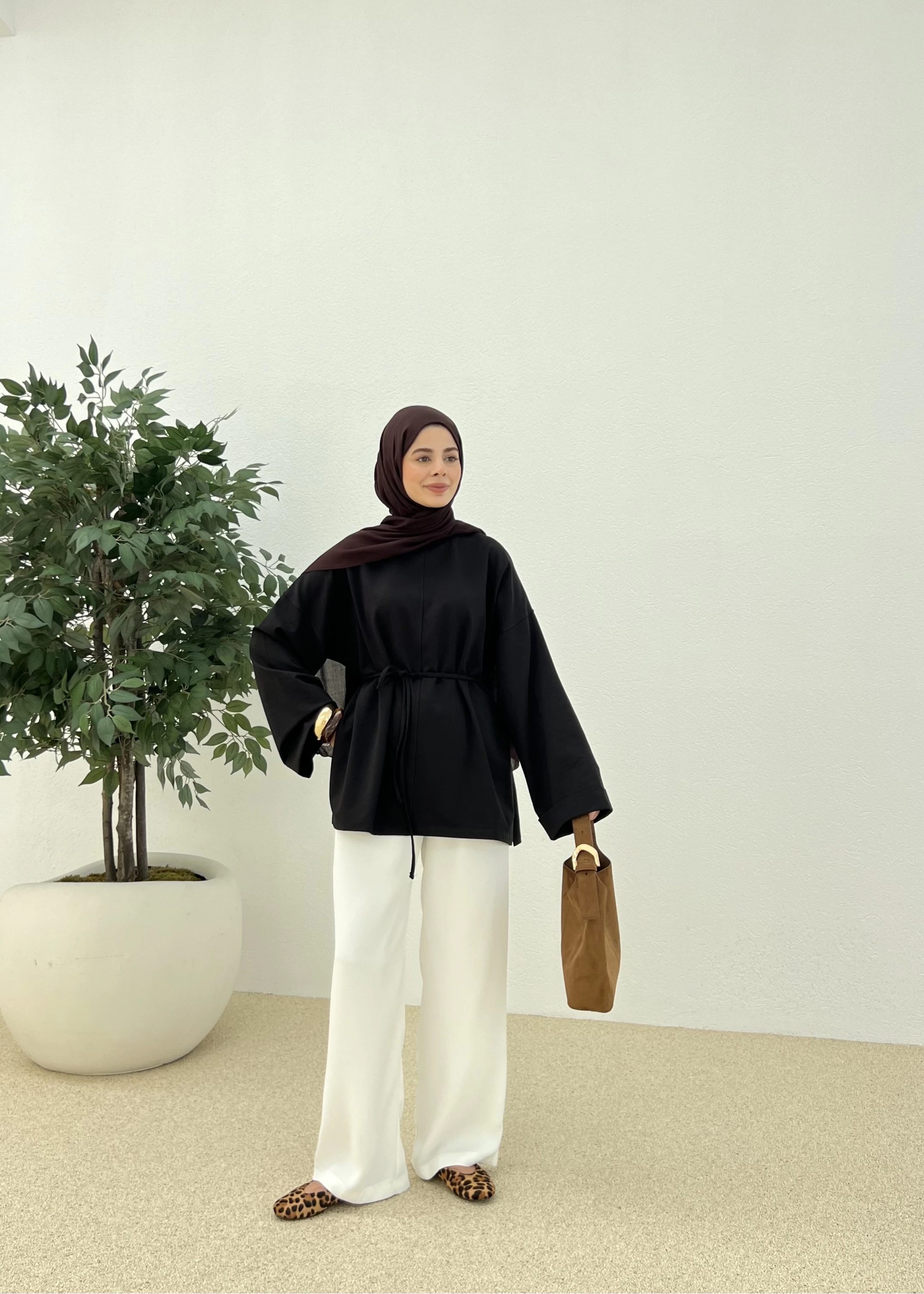 Yazlık basic sweat (siyah)