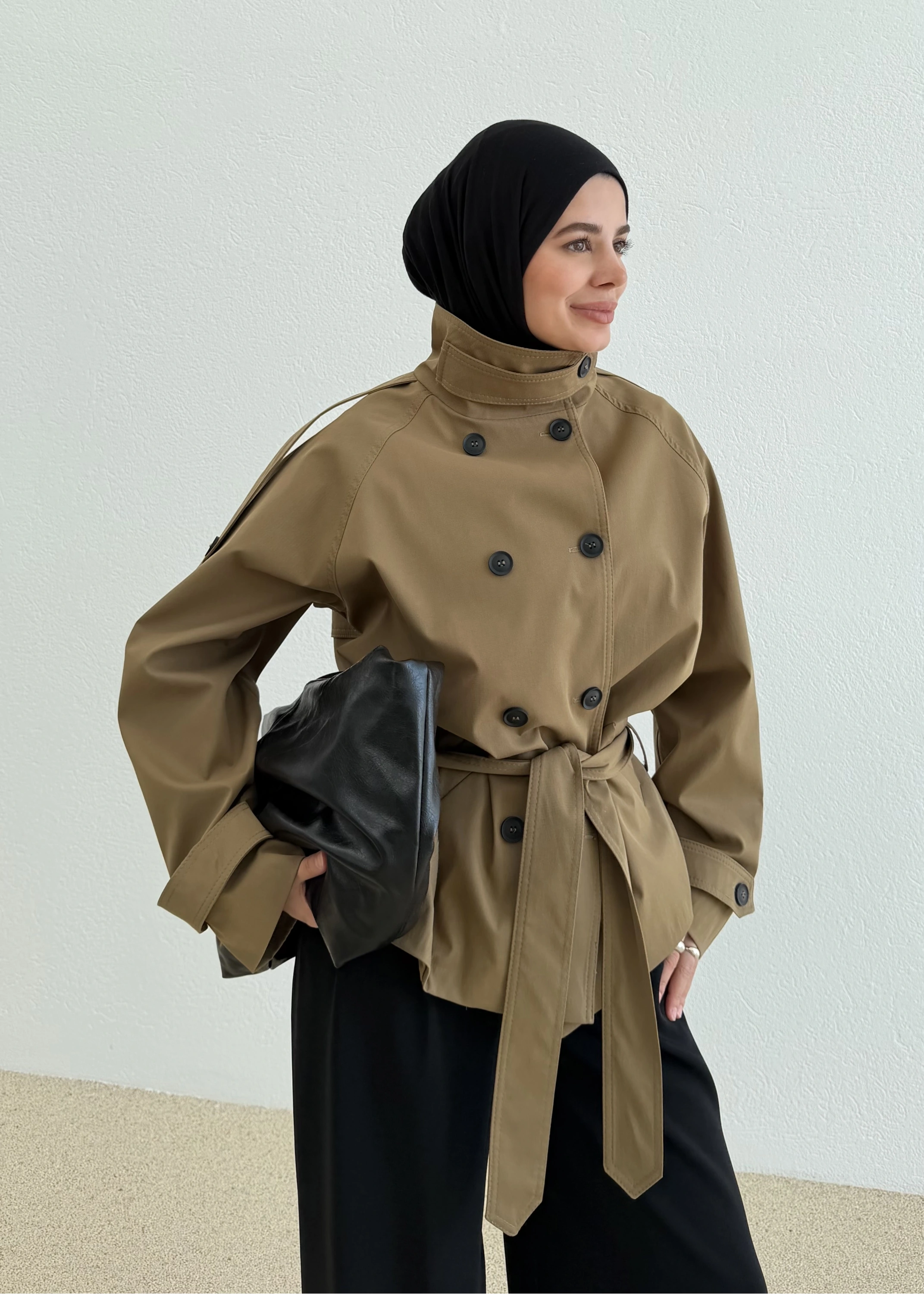 2106 TİTANİK PREMİUM TRENCKOT CAMEL