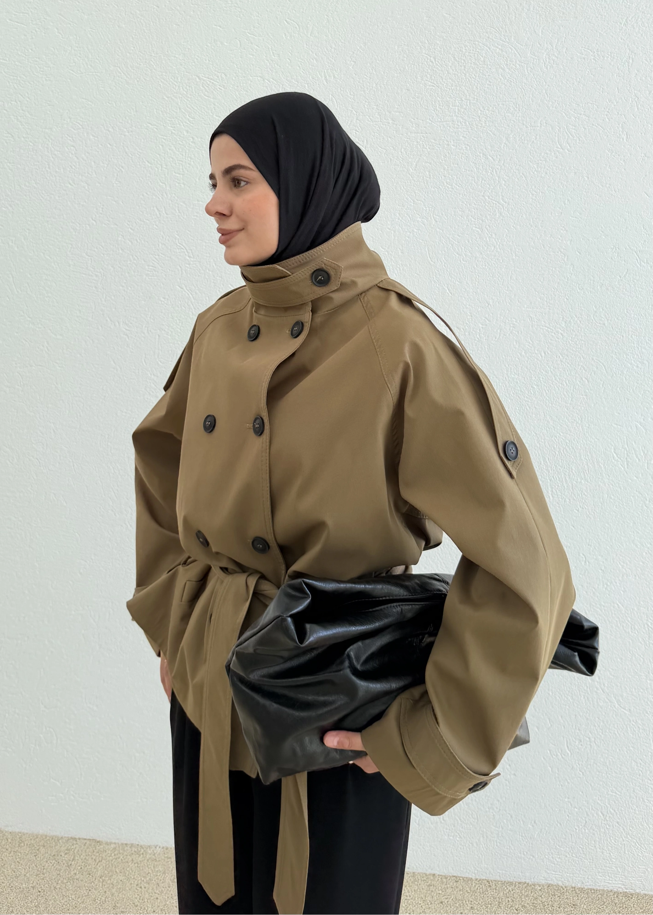 2106 TİTANİK PREMİUM TRENCKOT CAMEL