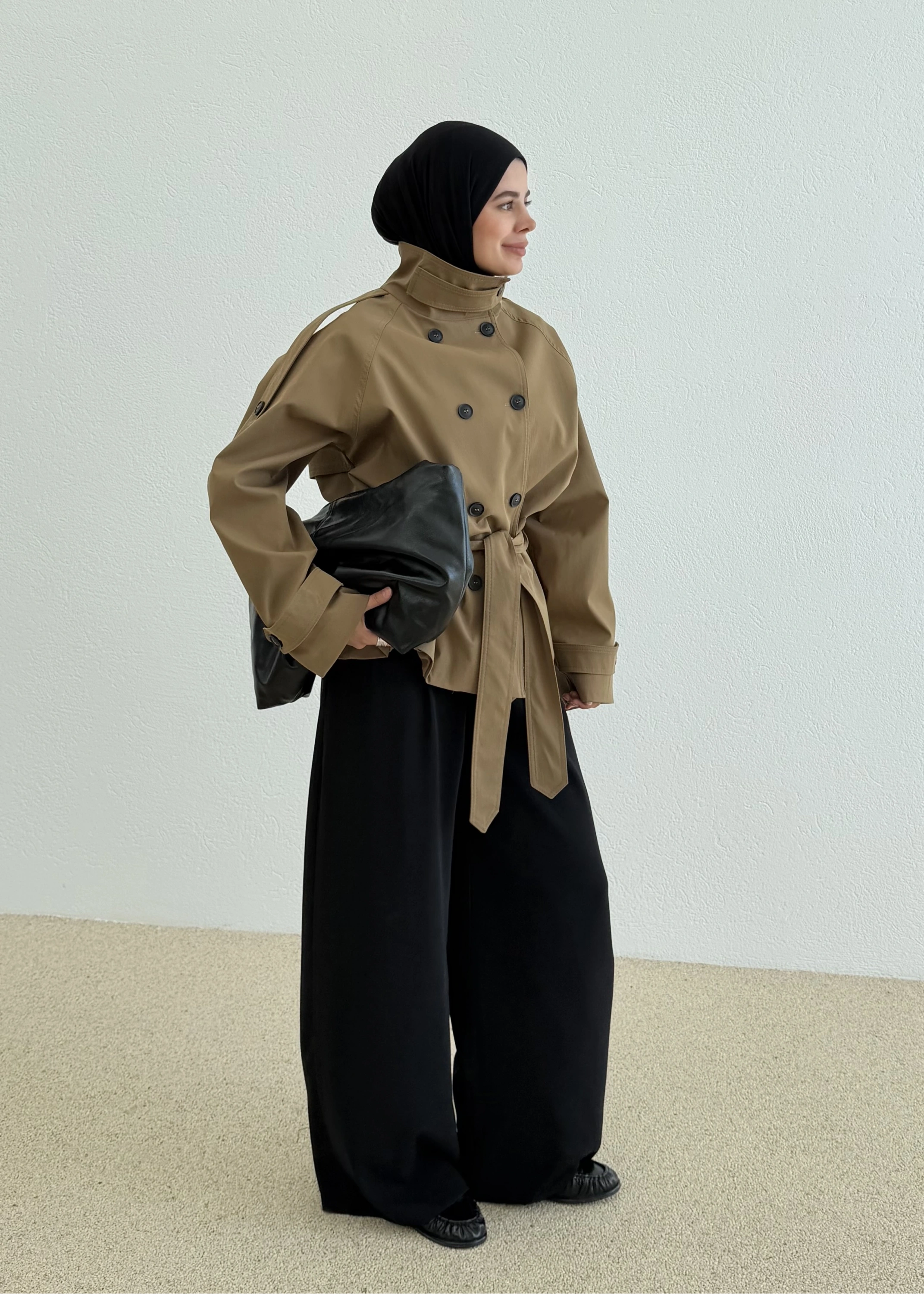 2106 TİTANİK PREMİUM TRENCKOT CAMEL