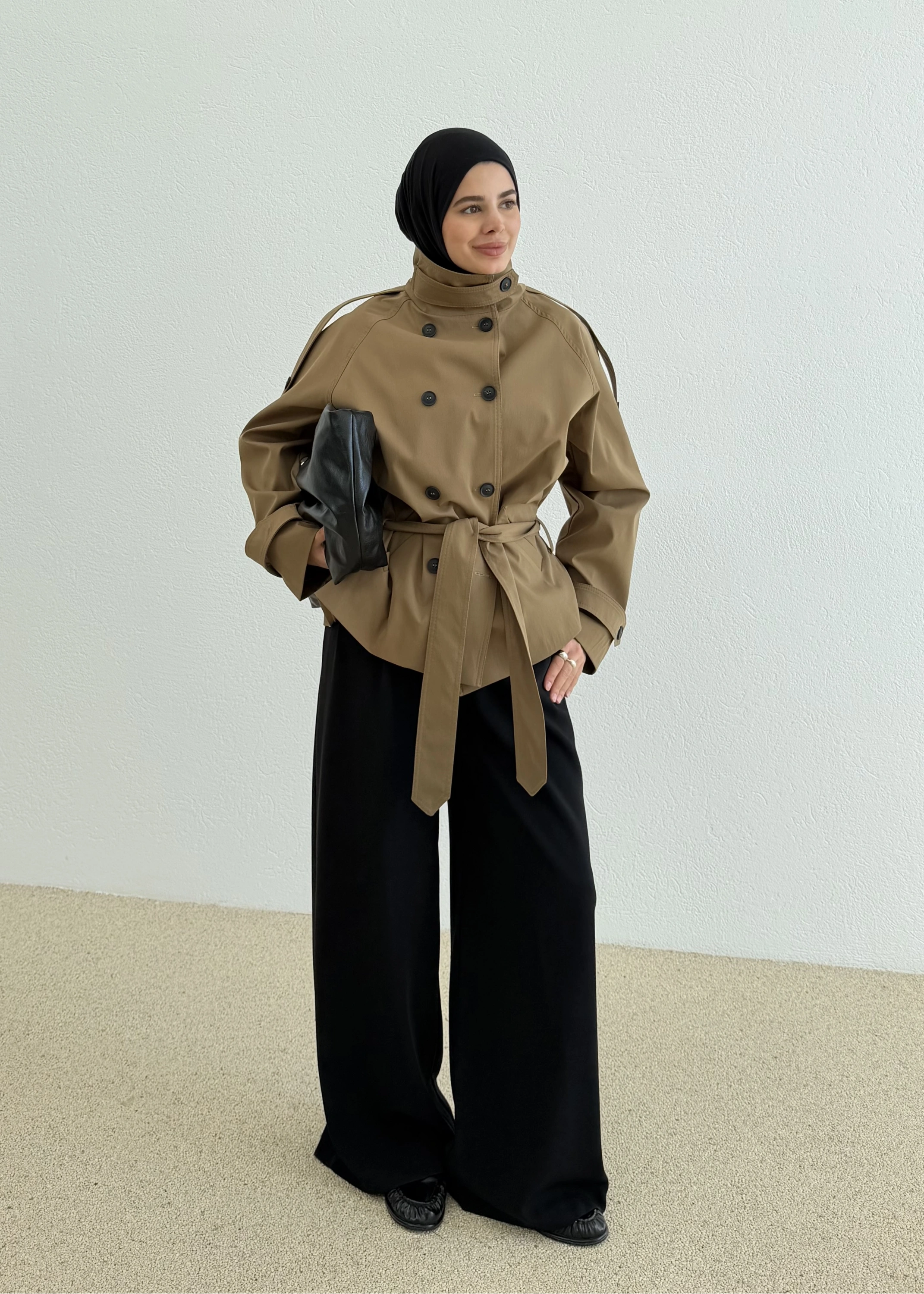 2106 TİTANİK PREMİUM TRENCKOT CAMEL