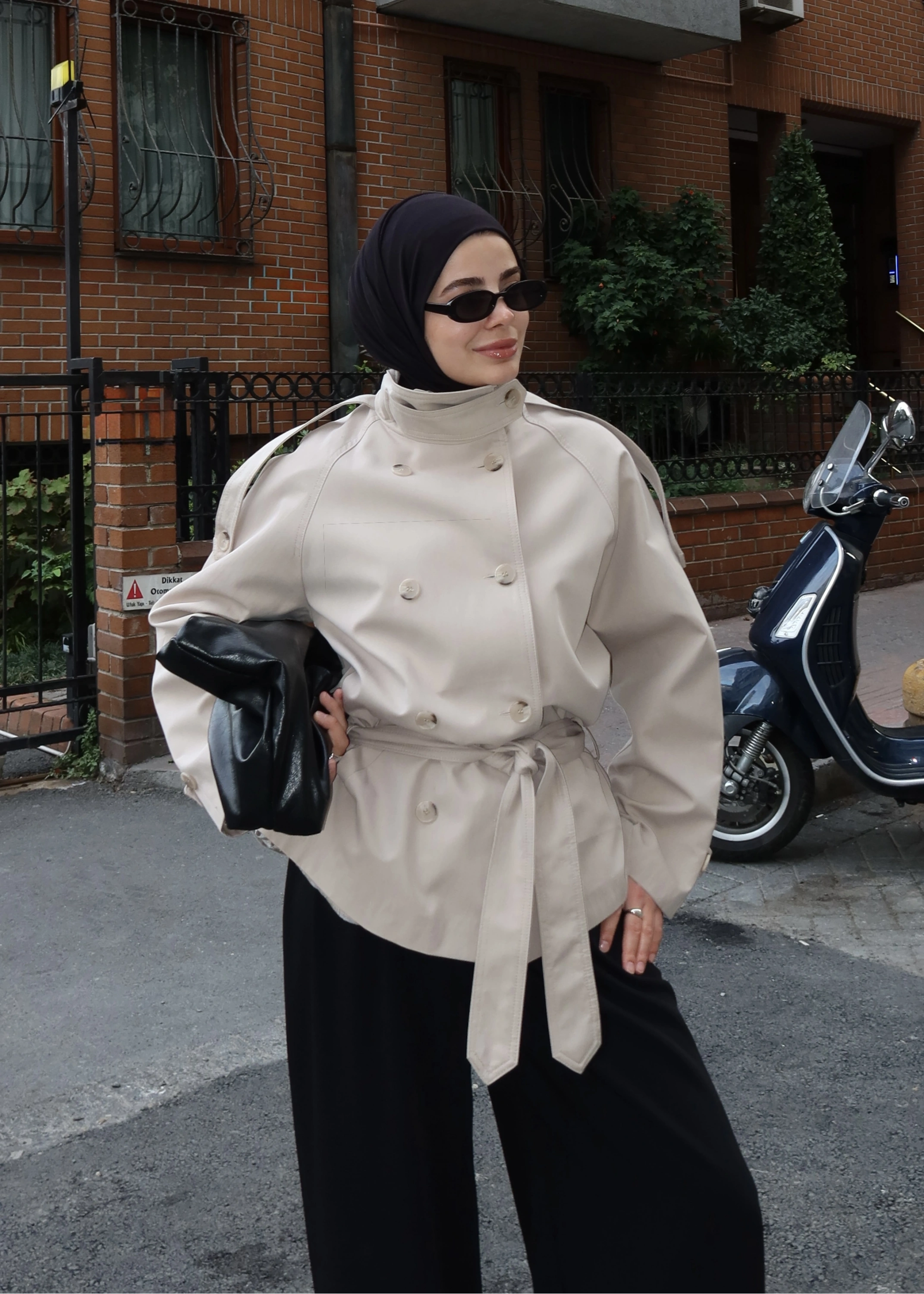 2106 TİTANİK TRENCKOT TAŞ