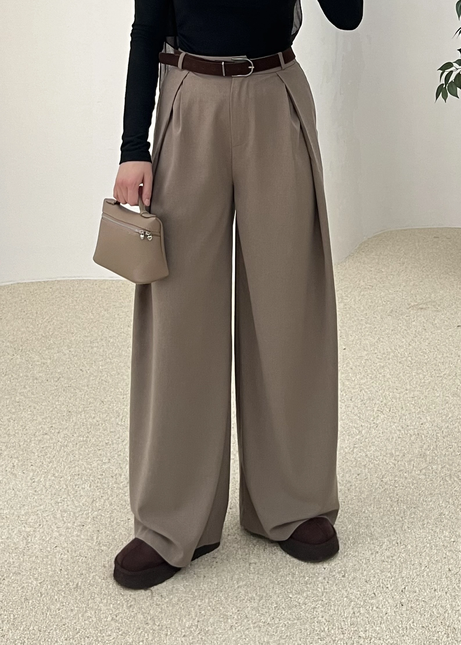 3851 KRUVAZE PANTOLON bej