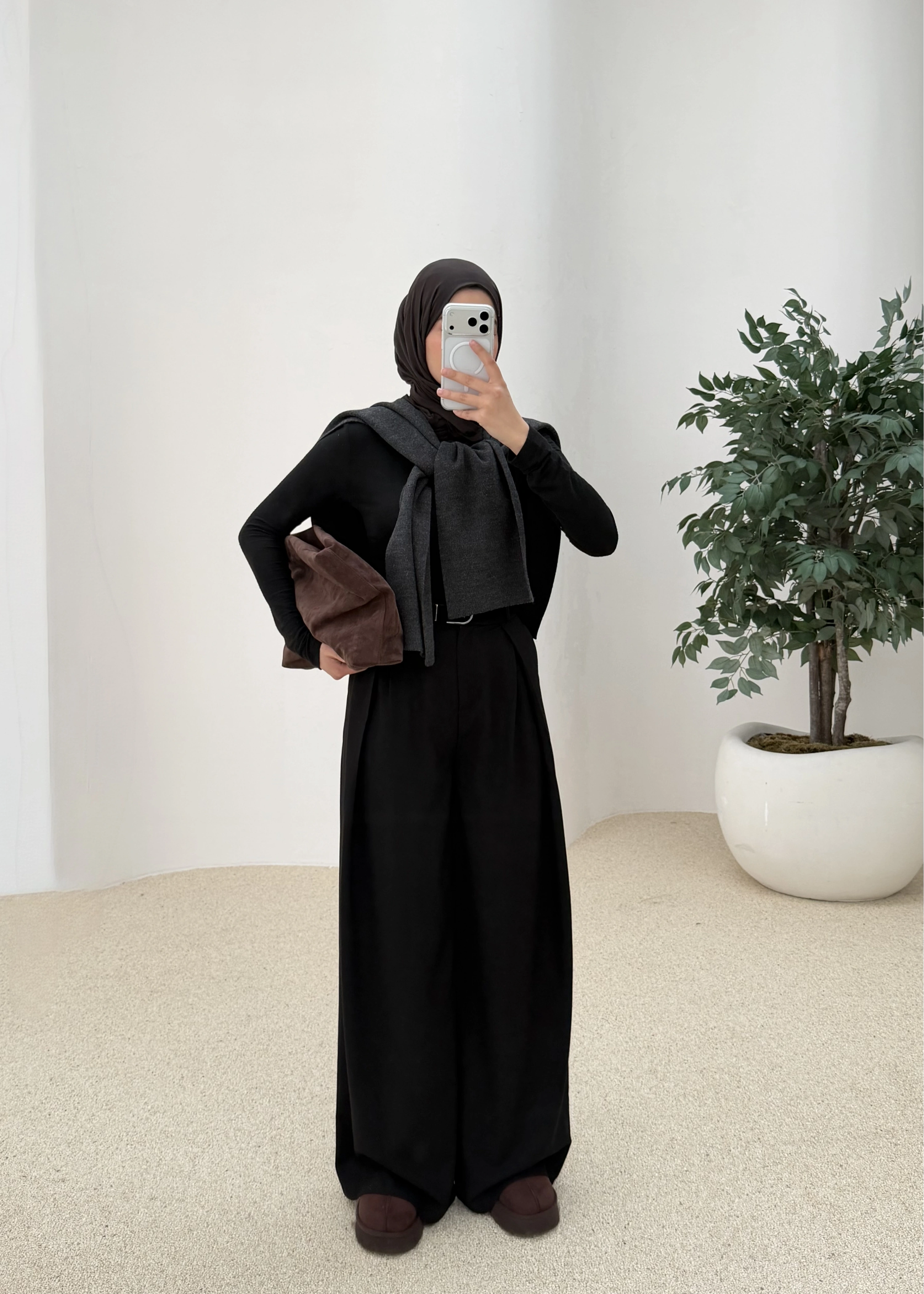 3851 KRUVAZE PANTOLON SİYAH