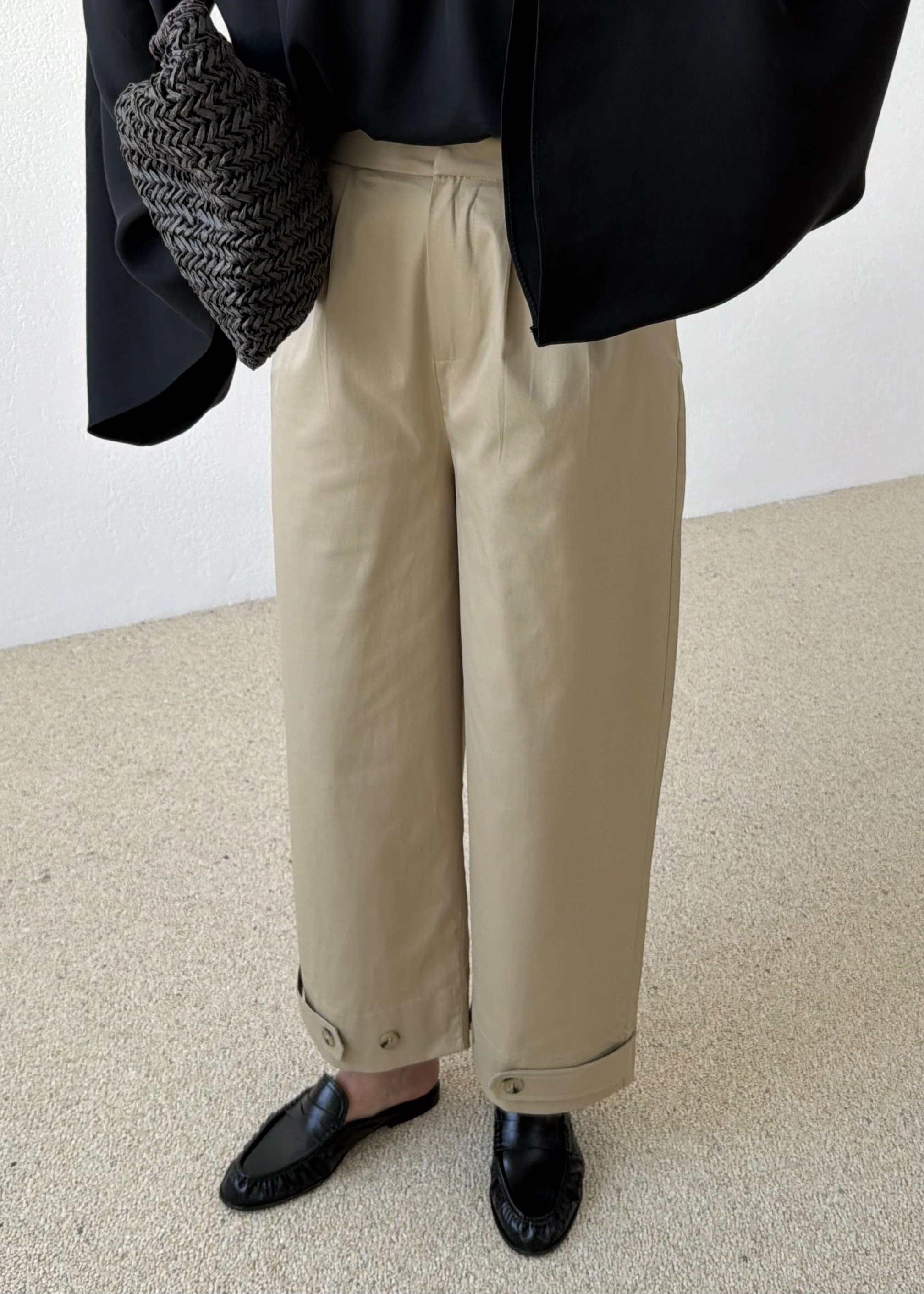 3936 BLK BORU PÇ PANTALON ÇAĞLA