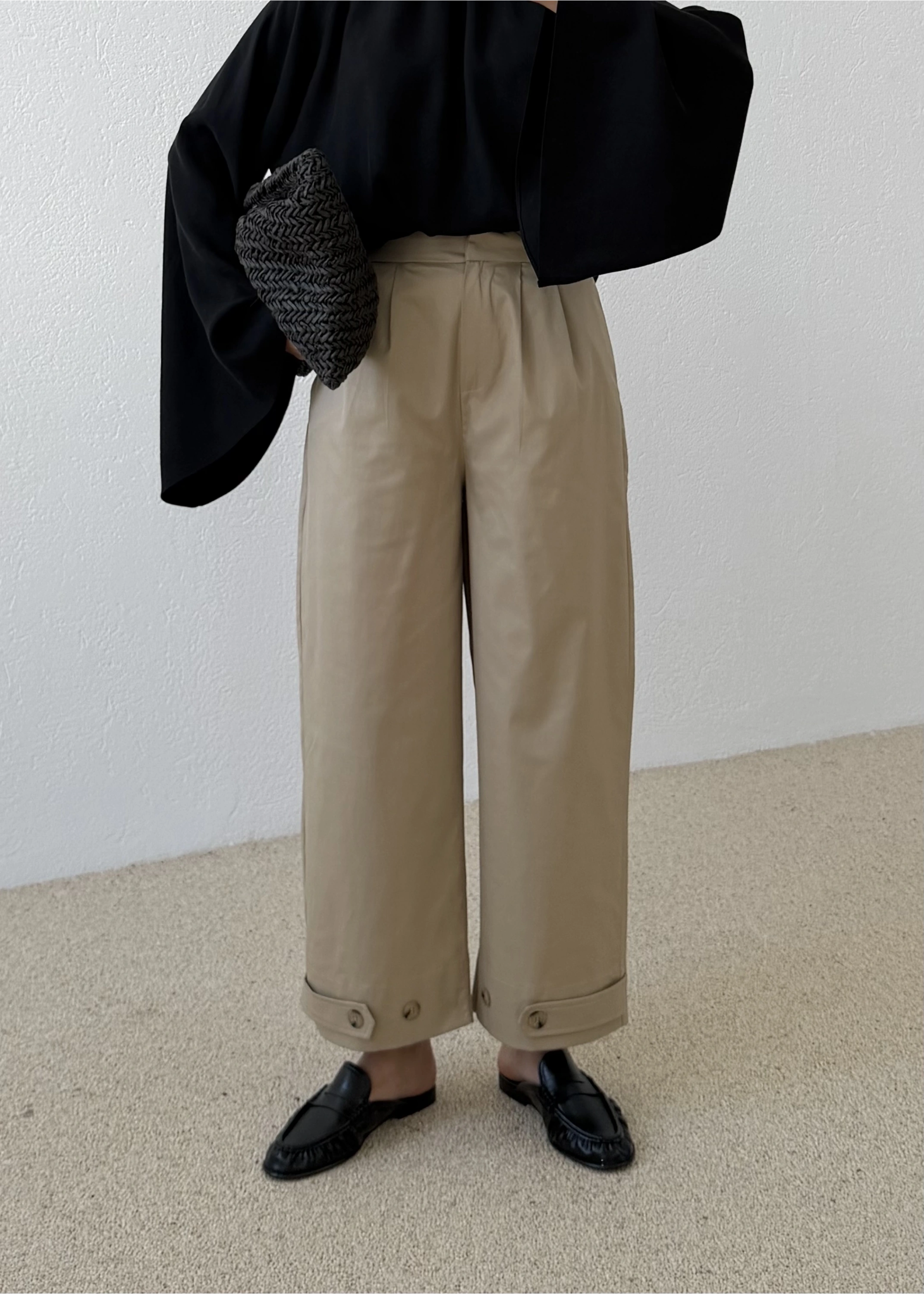 3936 BLK BORU PÇ PANTALON ÇAĞLA