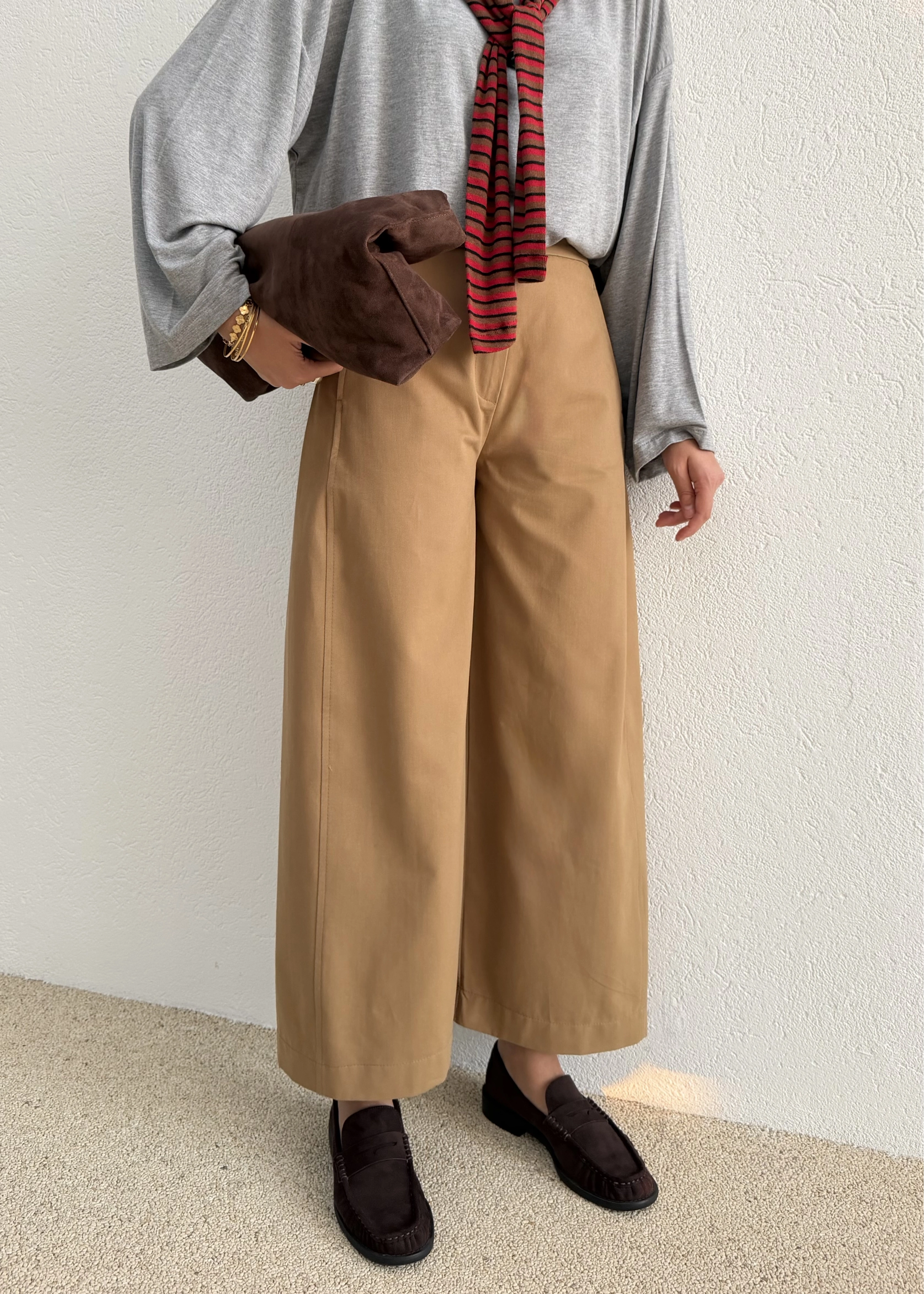3981 HACİMLİ PANTOLON CAMEL