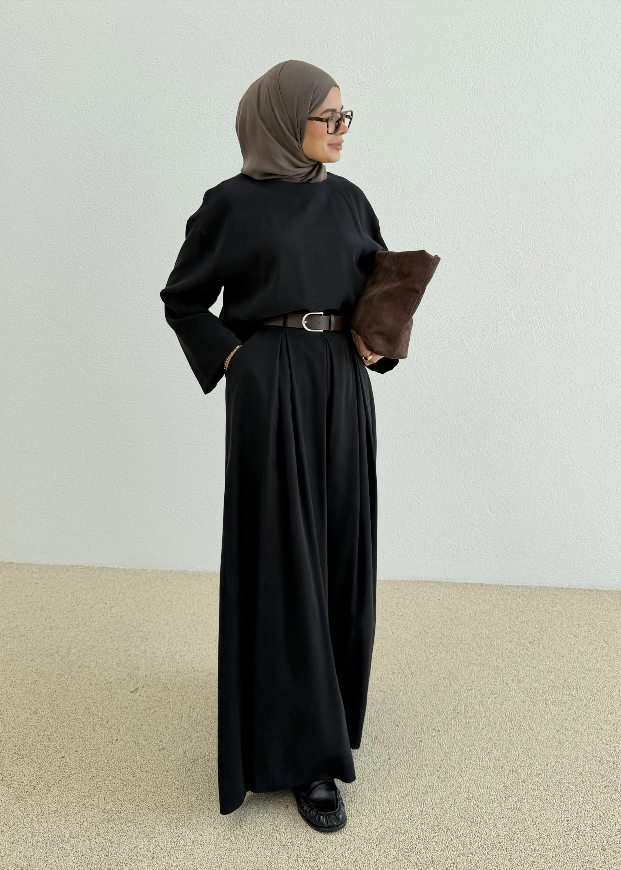 5308 PİLELİ TAKIM SİYAH