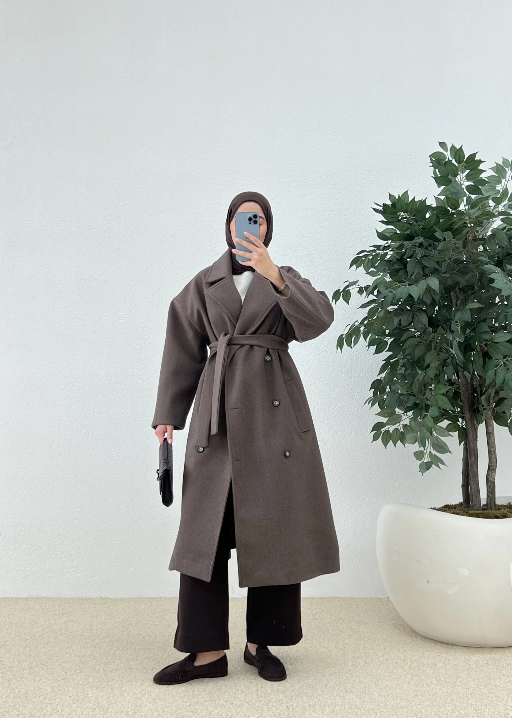 Mango oversize kaban x 6 kahve
