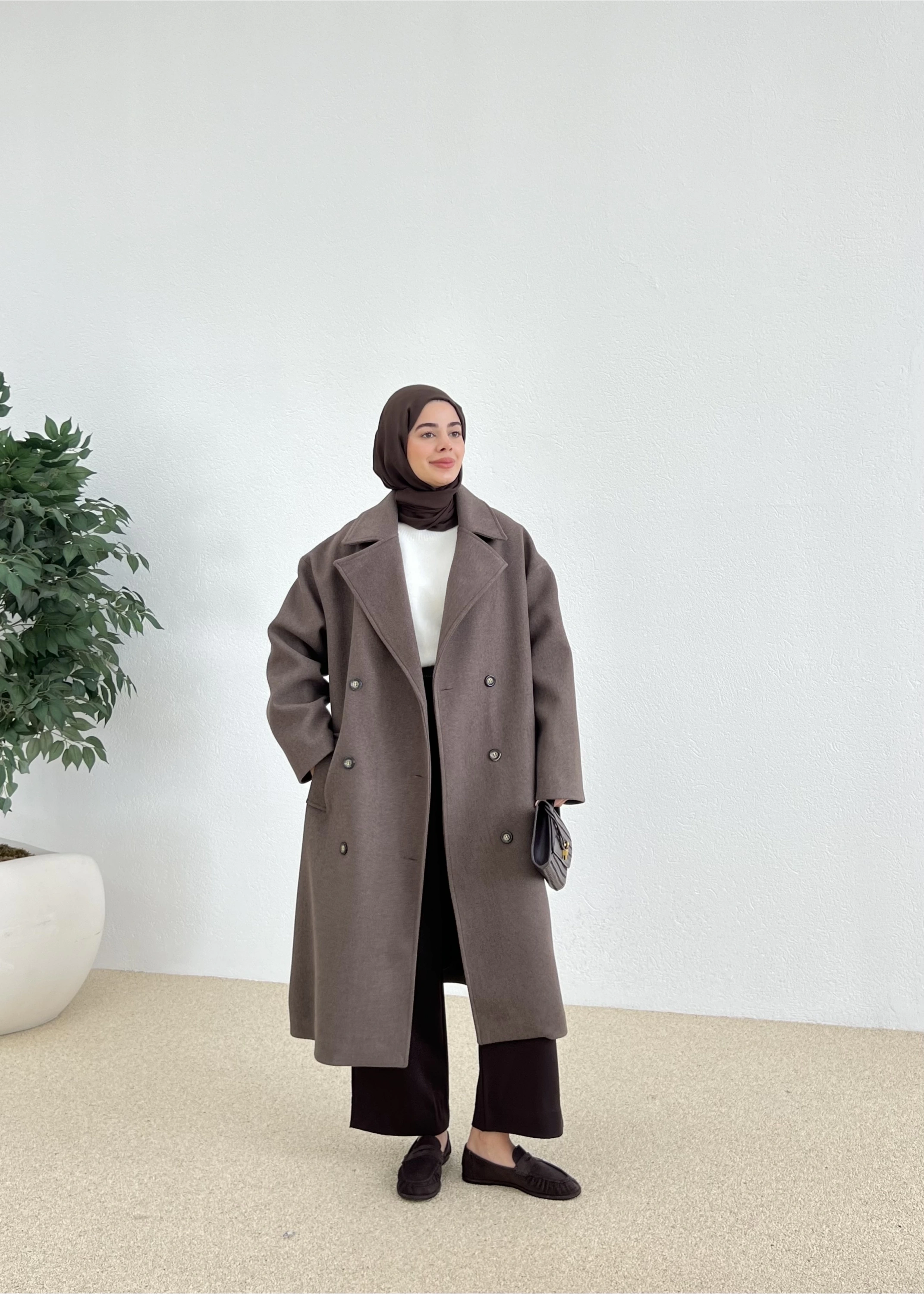 Mango oversize kaban x 6 kahve