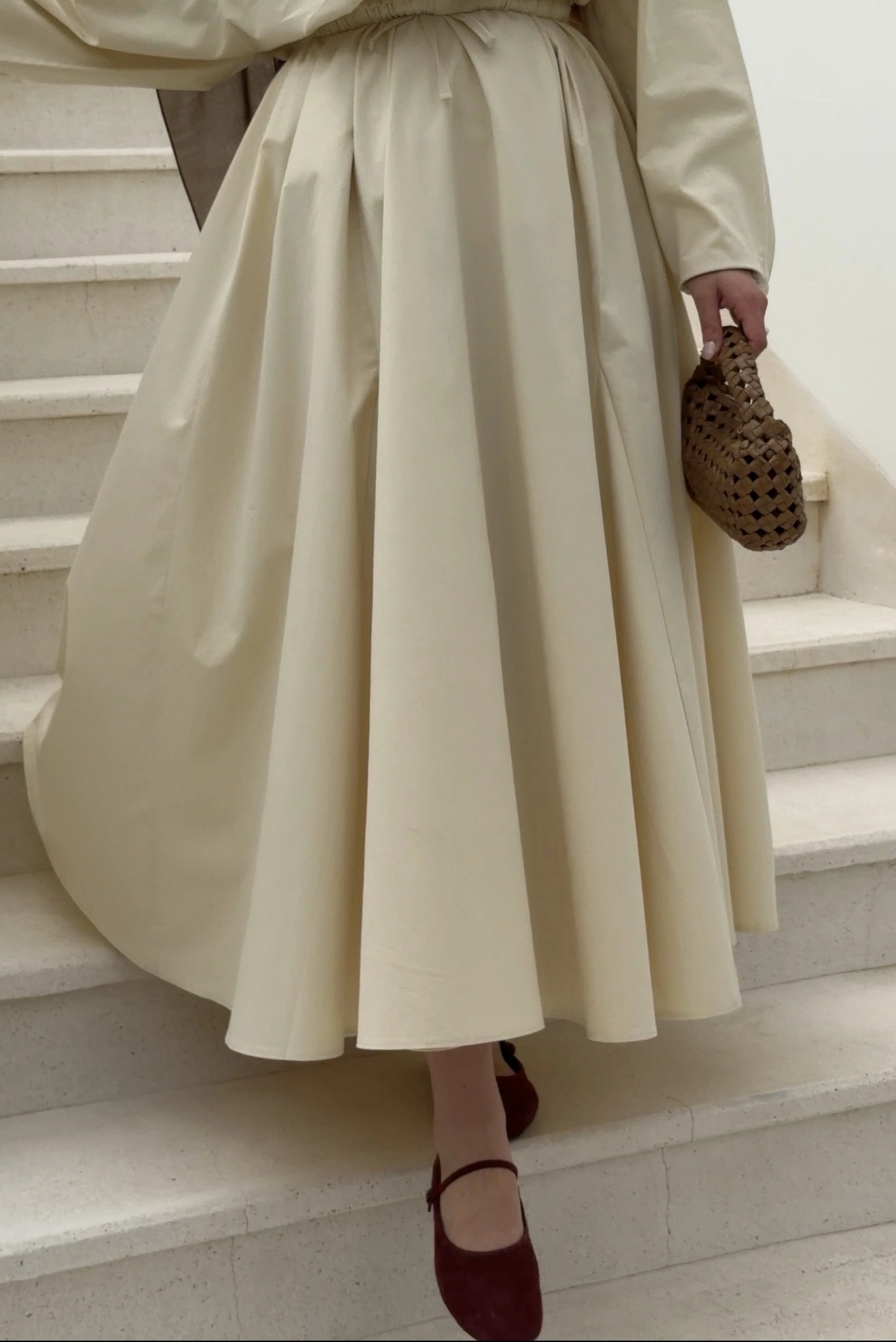 1286 BEL BÜZGÜLÜ ETEK vanilya