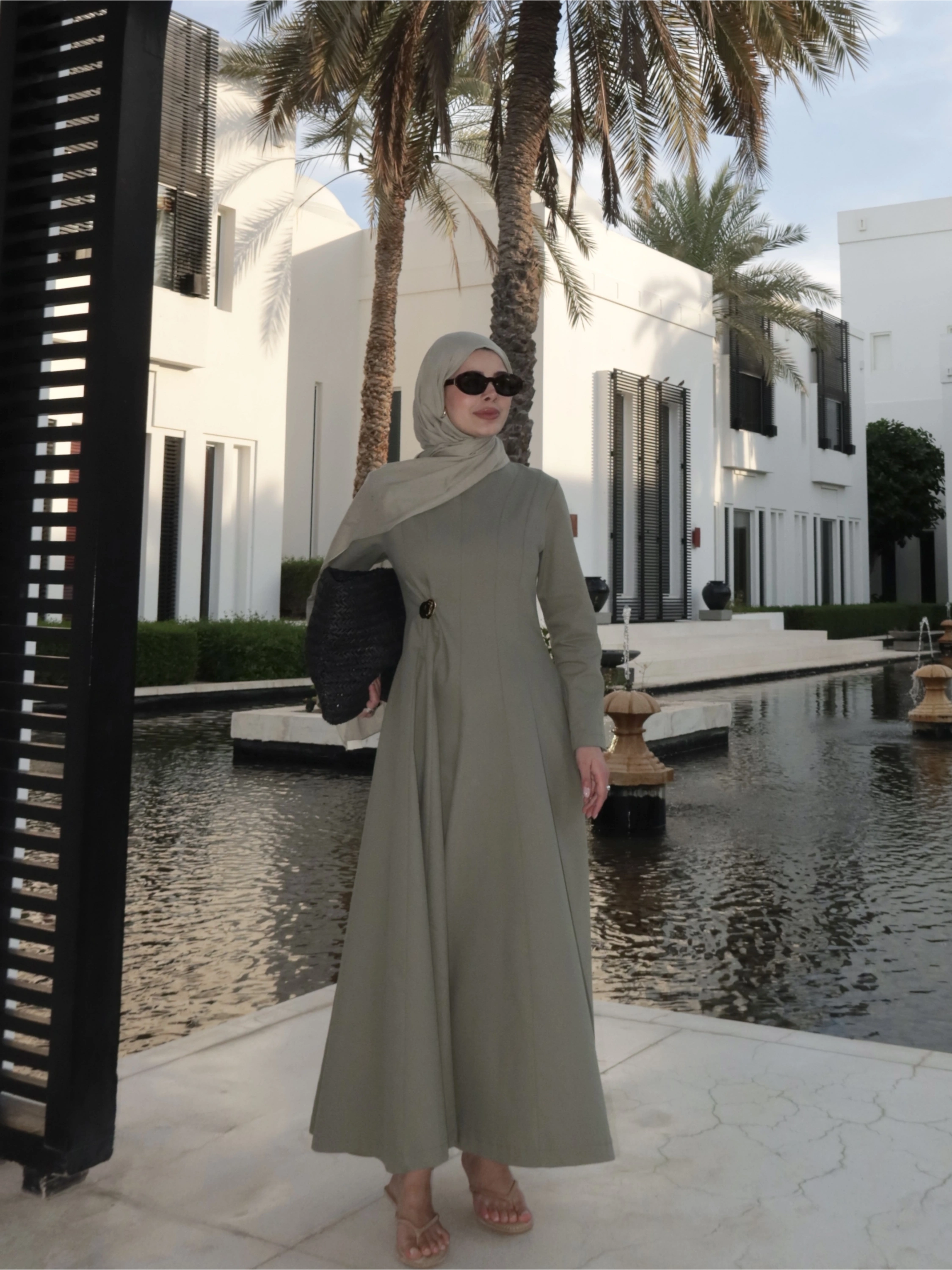 5011 COOL ELBİSE MİNT YEŞİL