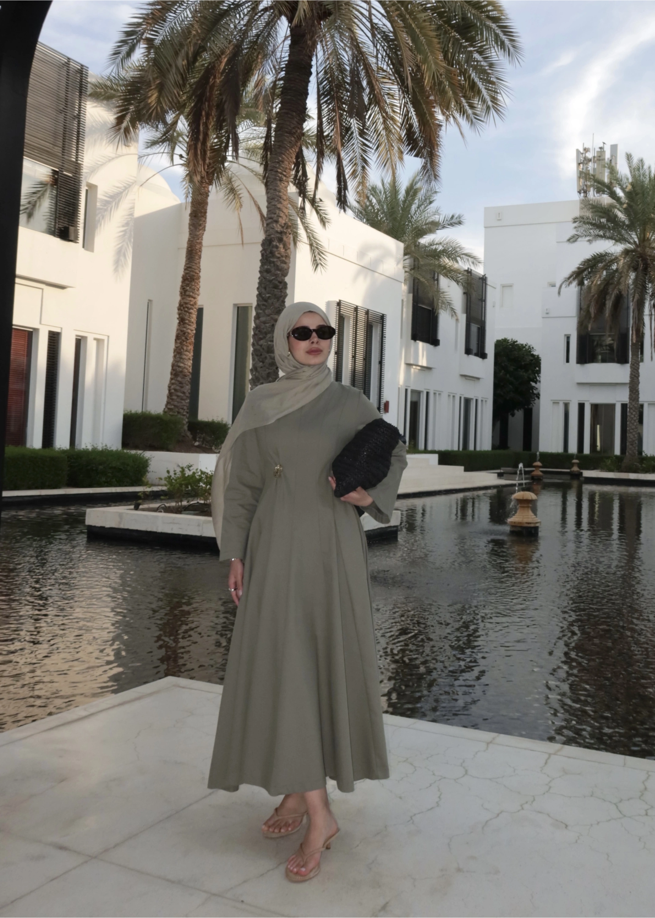 5011 COOL ELBİSE MİNT YEŞİL