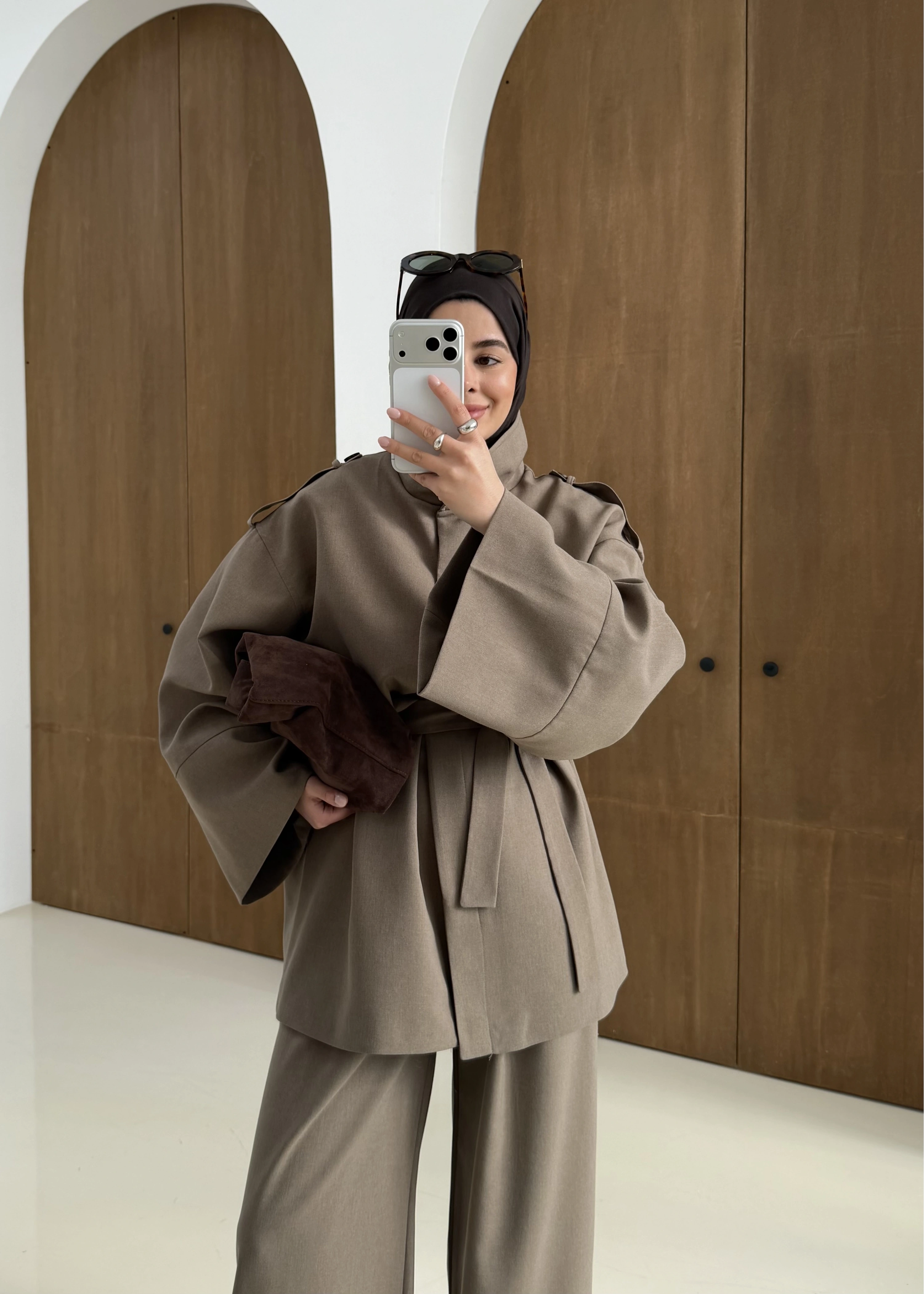 6006 DİK YAKA POLİVİSKON TAKIM VİZON