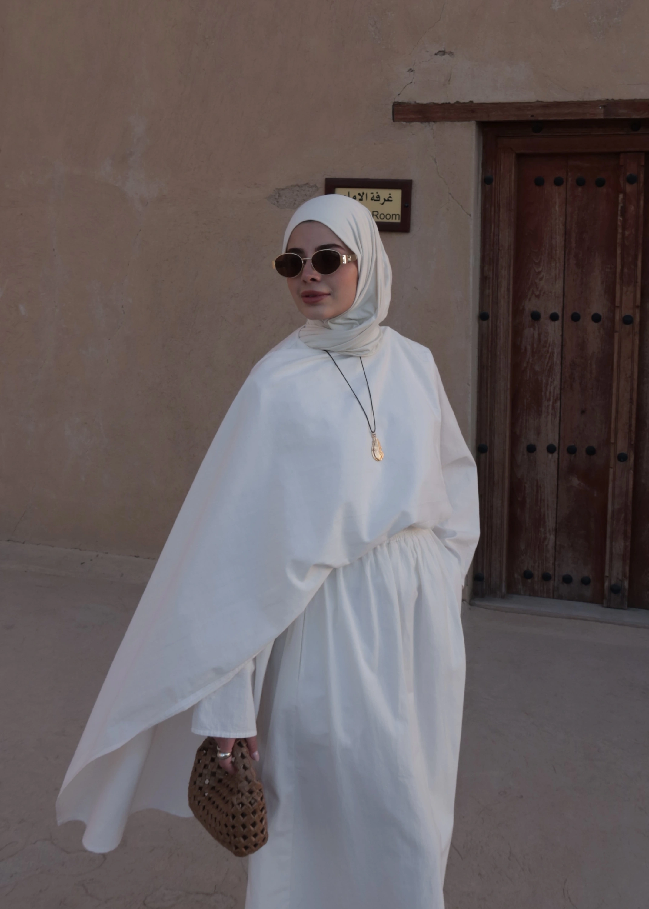 8999 ŞAL YAKA ETEKLİ KETEN TAKIM beyaz