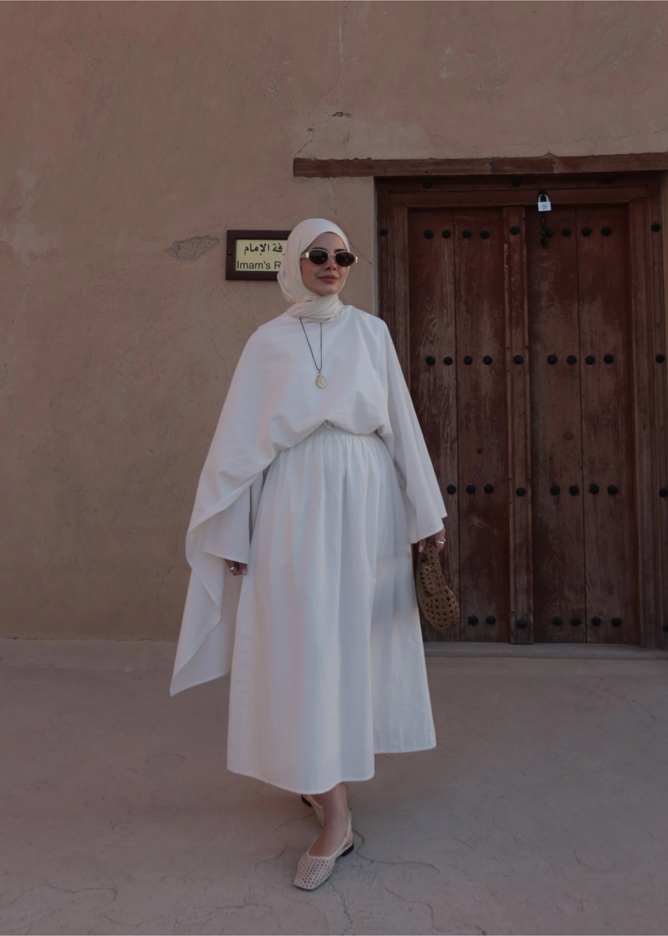 8999 ŞAL YAKA ETEKLİ KETEN TAKIM beyaz