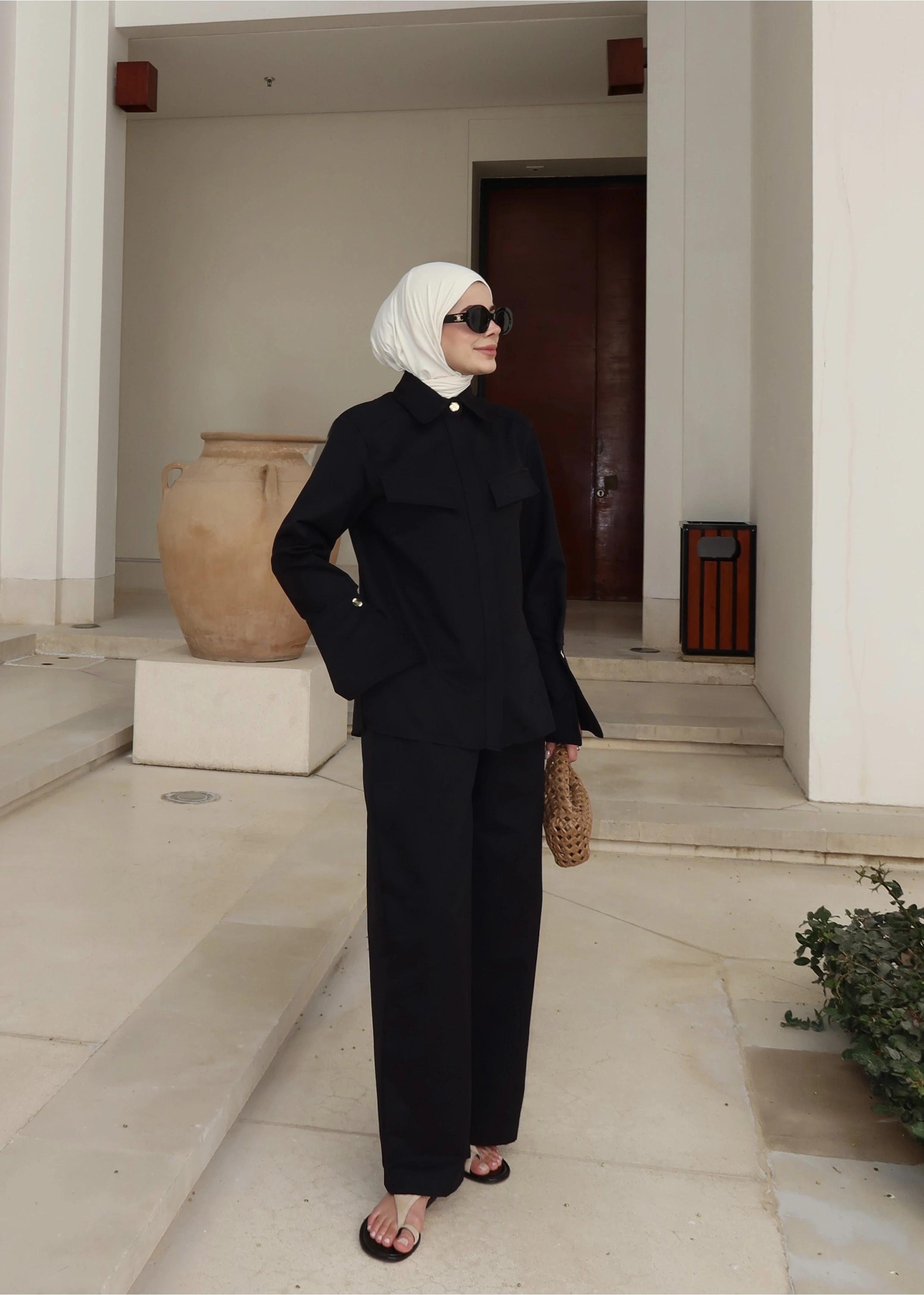 6010 KOL DETAY TAKIM SİYAH