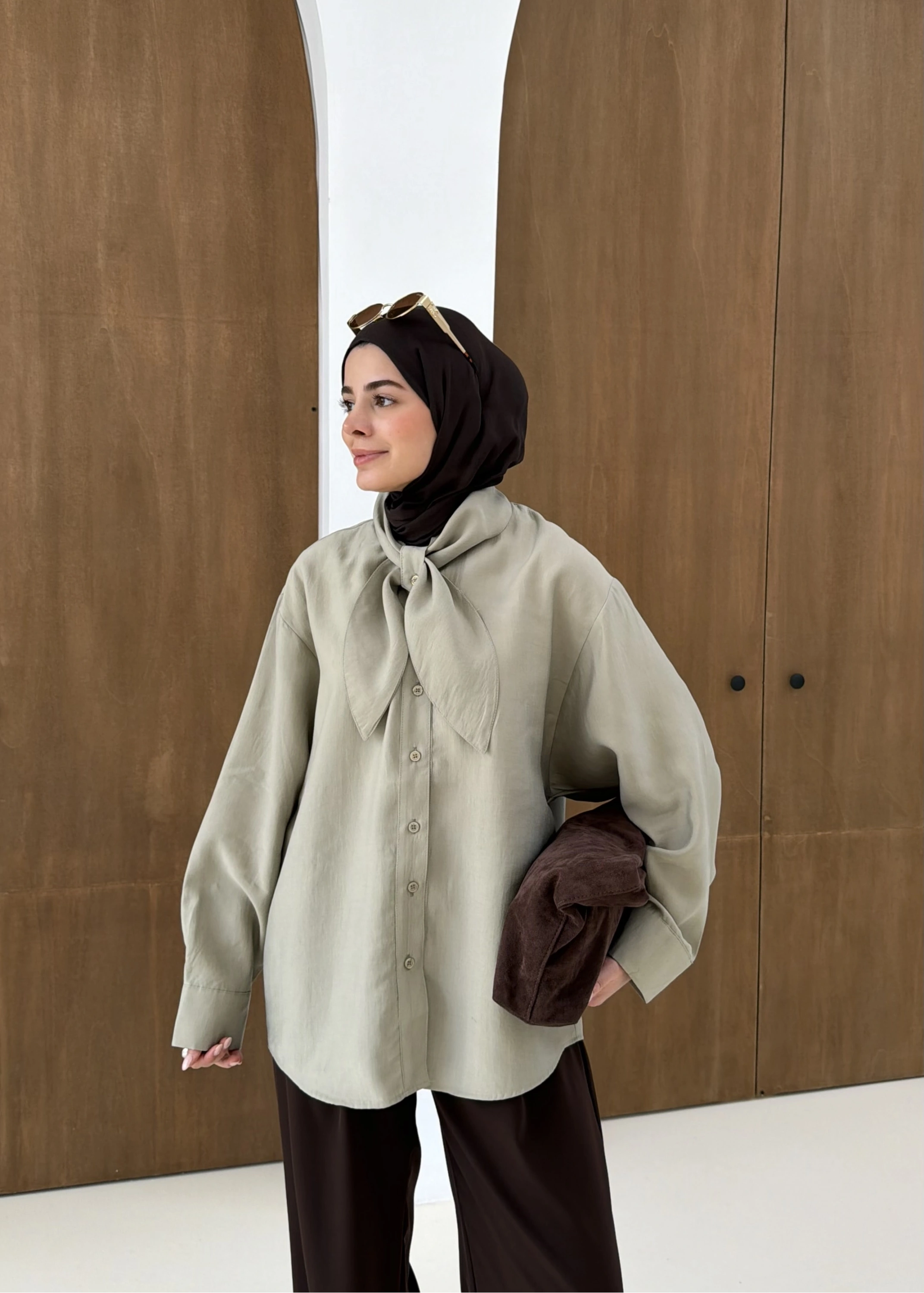 5451 FULAR YK GÖMLEK ÇAĞLA