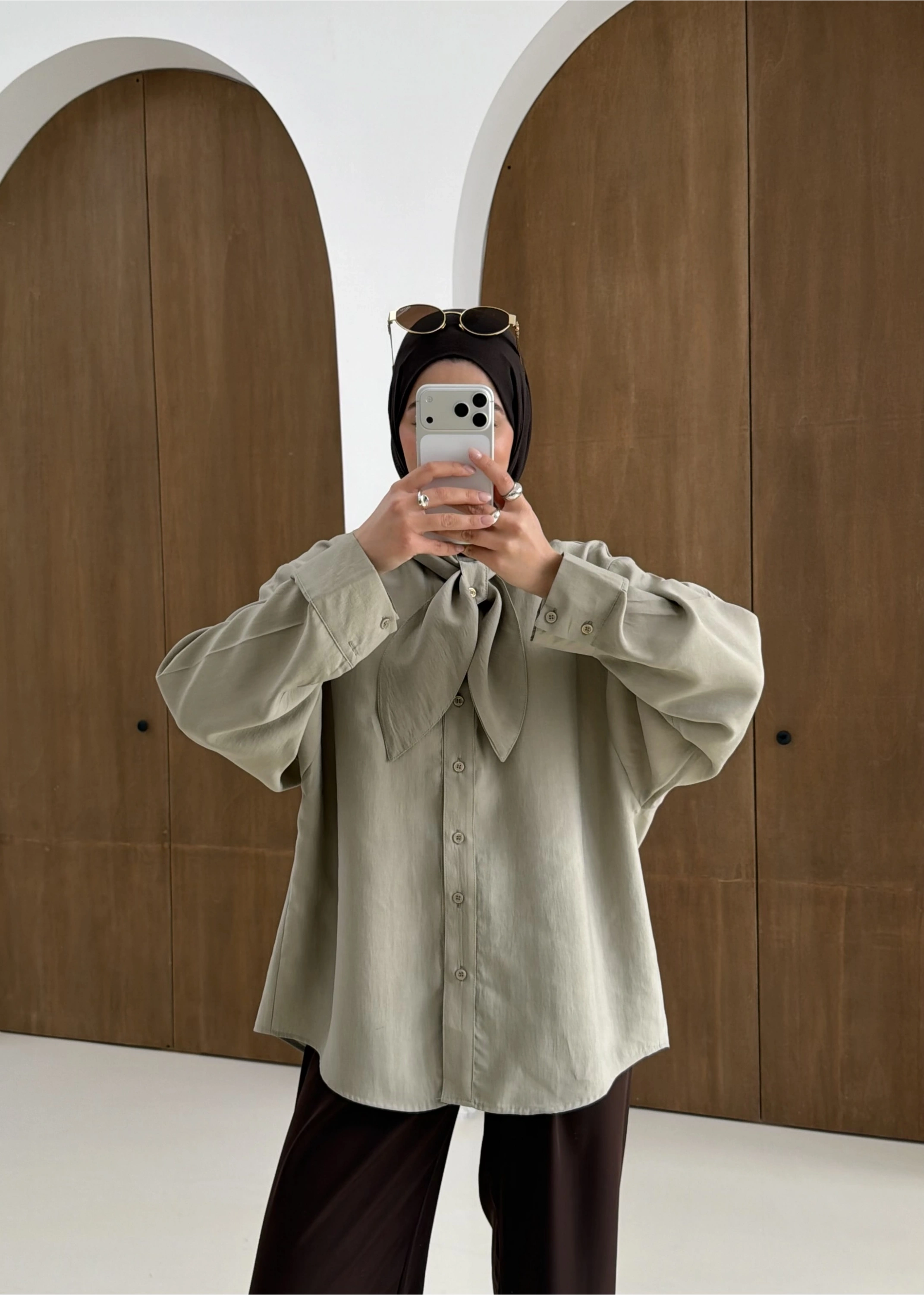 5451 FULAR YK GÖMLEK ÇAĞLA